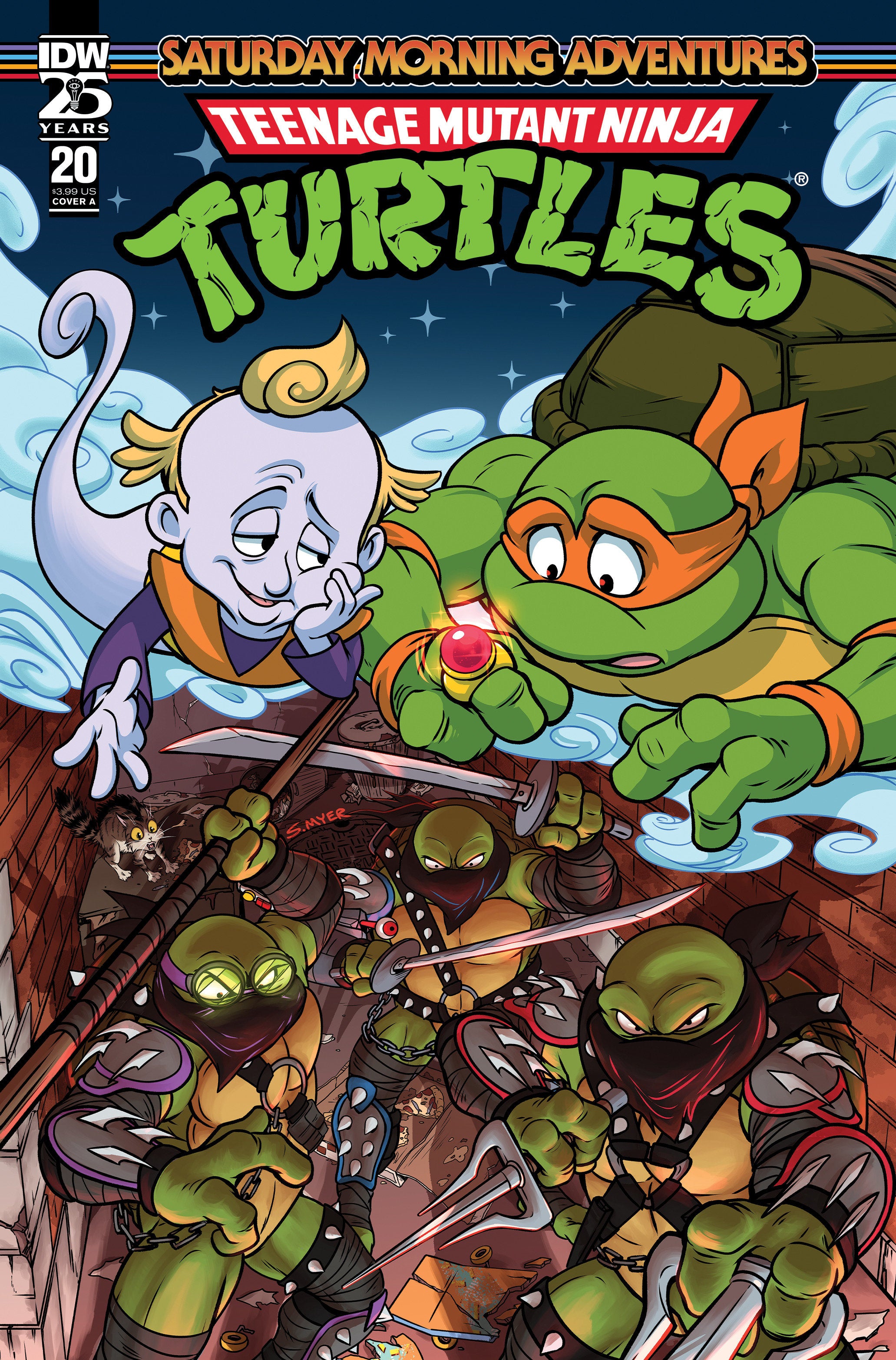 Teenage Mutant Ninja Turtles Saturday Morning Adventure #20 Cover A Myer | Odin's Place