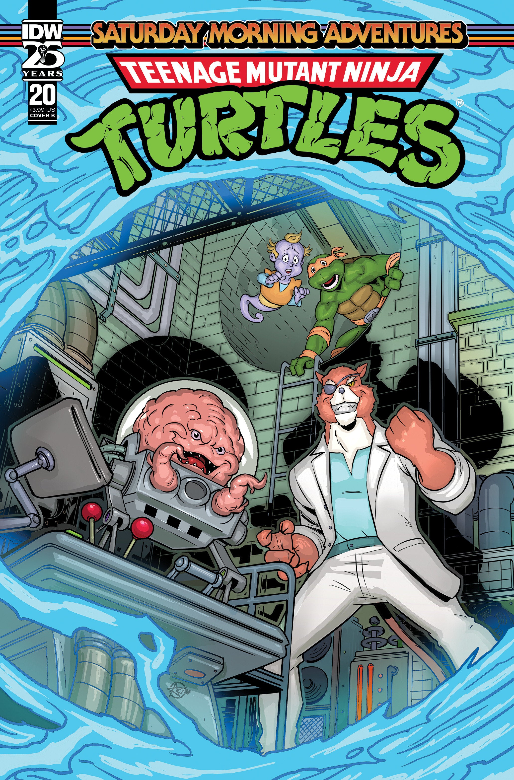 Teenage Mutant Ninja Turtles Saturday Morning Adventure #20 Cover B Medel | Odin's Place