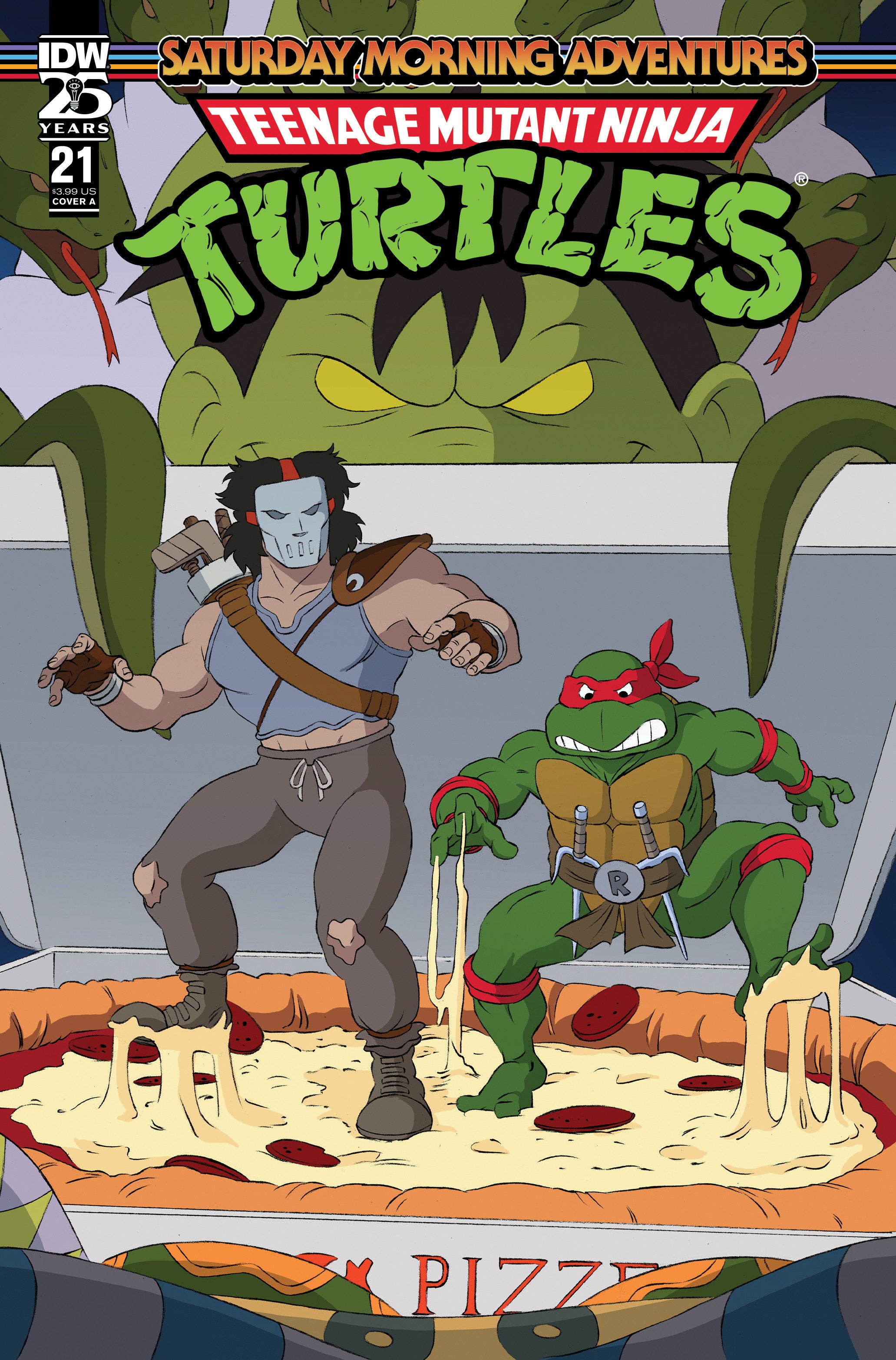 Teenage Mutant Ninja Turtles Saturday Morning Adventure #21 Cover A Schoening | Odin's Place