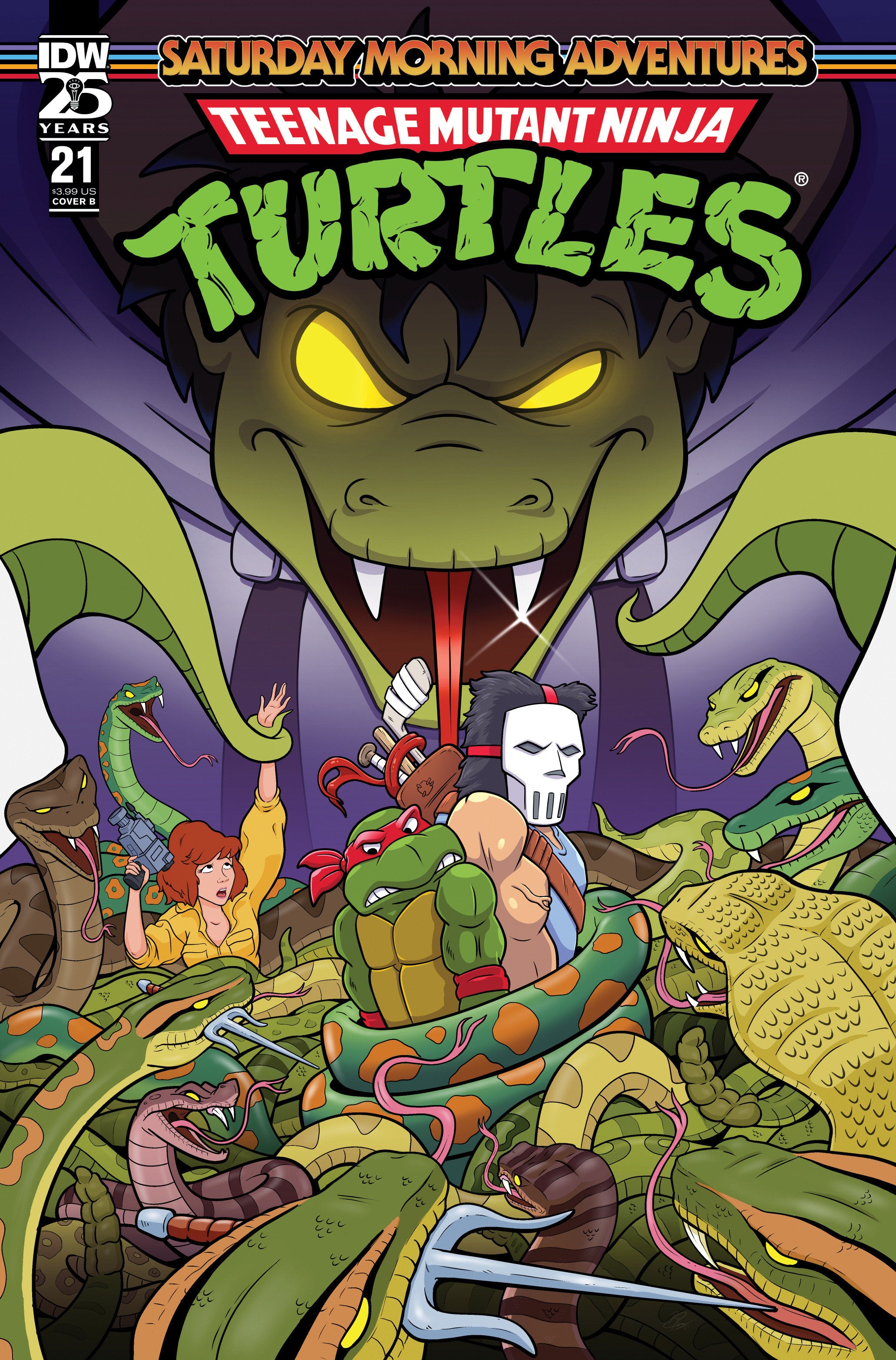 Teenage Mutant Ninja Turtles Saturday Morning Adventure #21 Cover B Pearce | Odin's Place