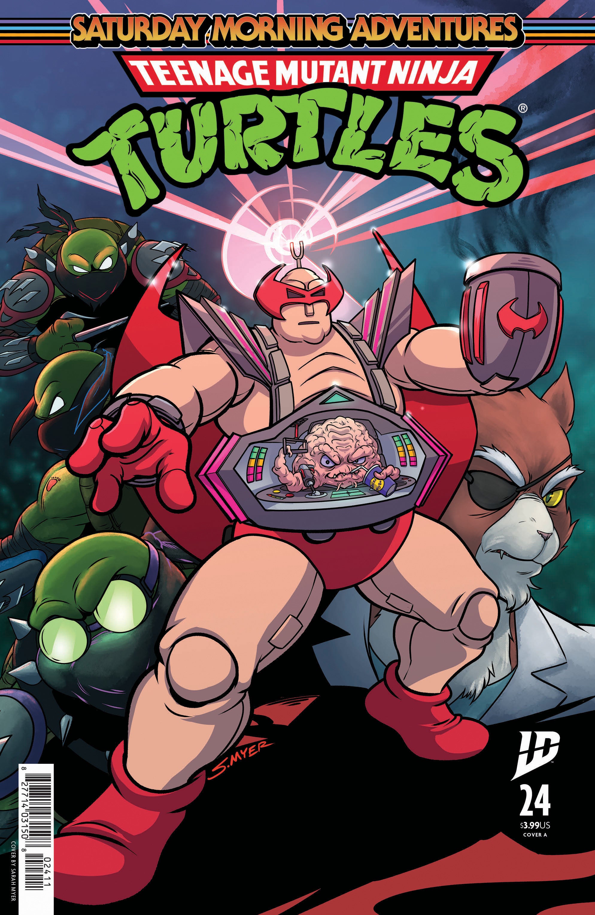 Teenage Mutant Ninja Turtles Saturday Morning Adventure #24 Cover A Myer | Odin's Place
