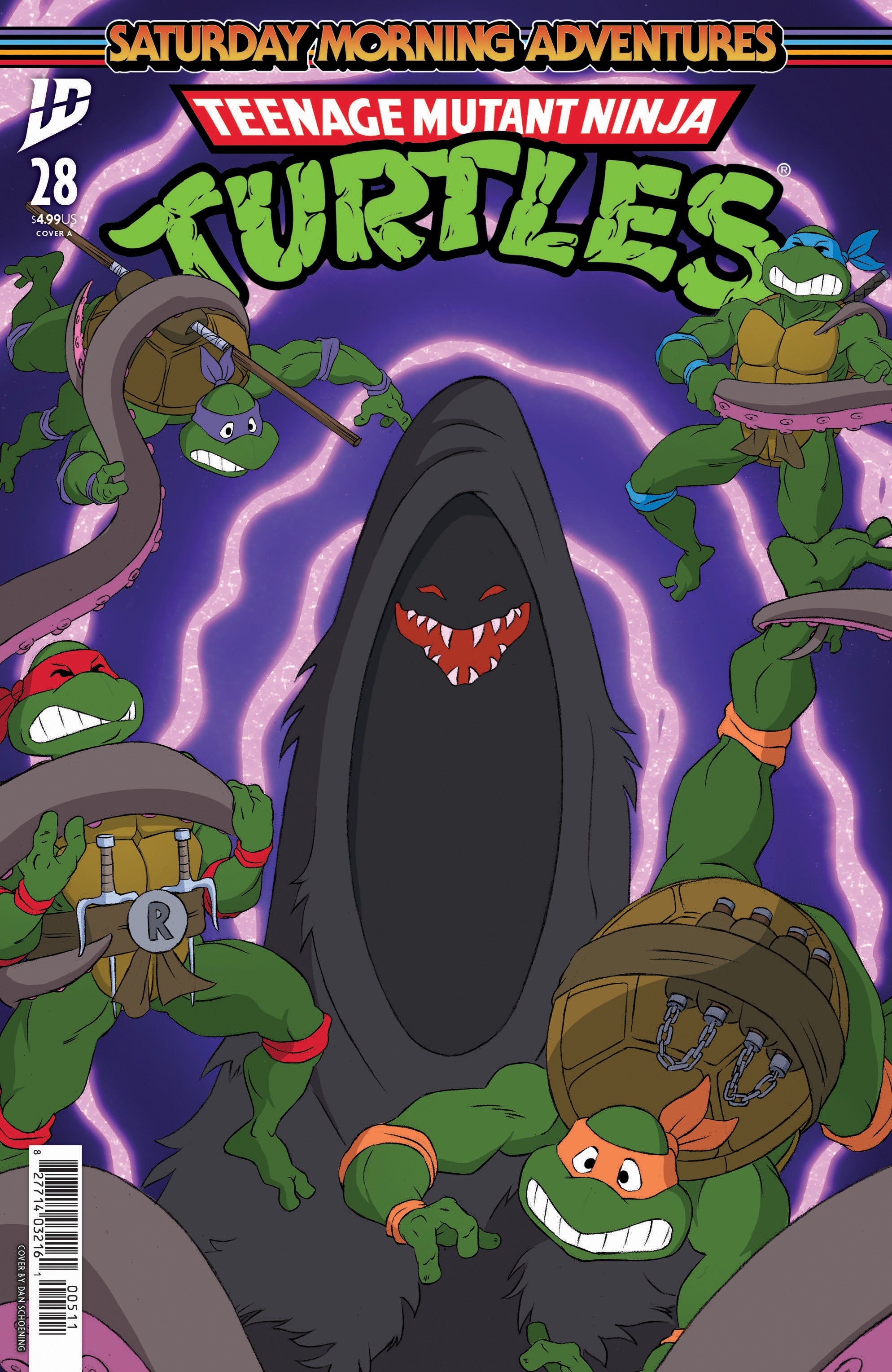 Teenage Mutant Ninja Turtles: Saturday Morning Adventures #28 Cover A (Schoening) | Odin's Place