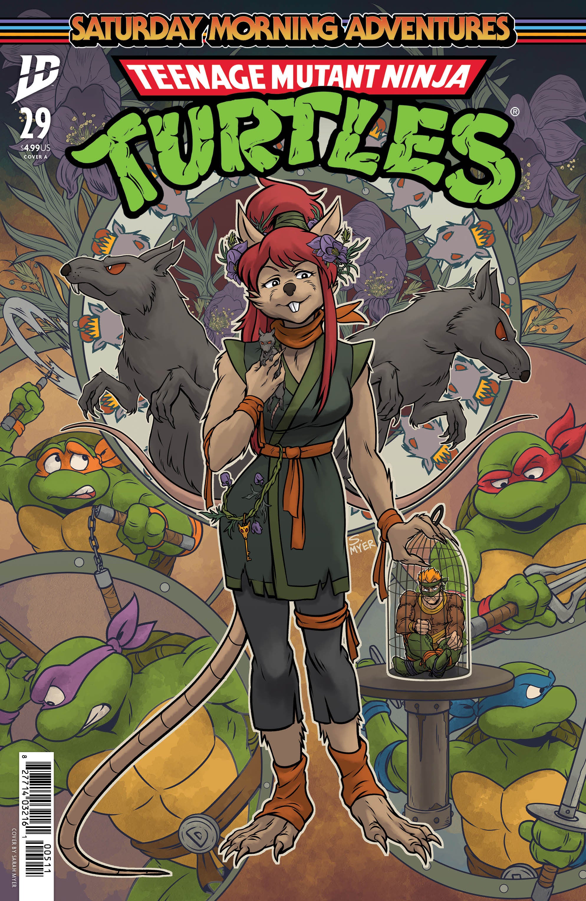 Teenage Mutant Ninja Turtles: Saturday Morning Adventures #29 Cover A (Myer) | Odin's Place