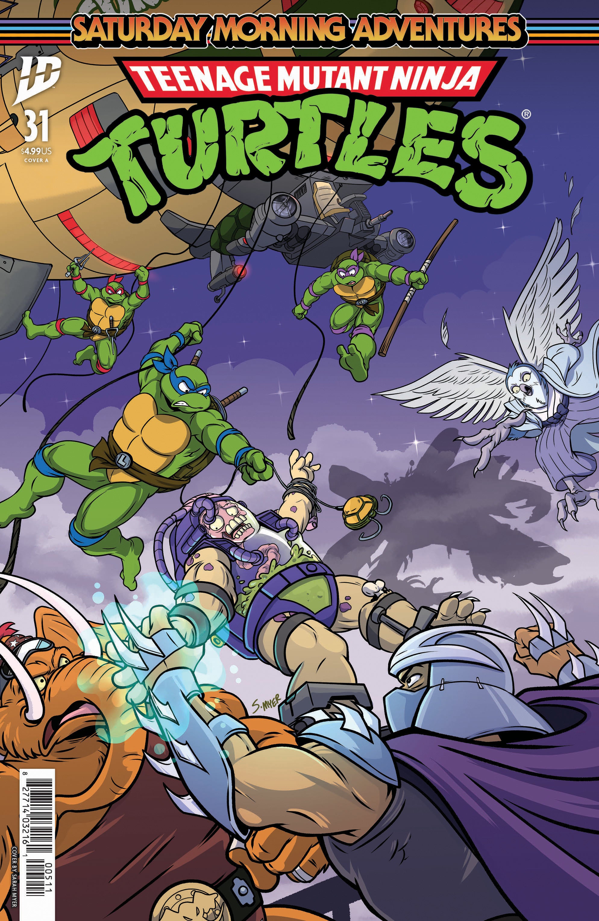 Teenage Mutant Ninja Turtles: Saturday Morning Adventures #31 Cover A (Myer) | Odin's Place