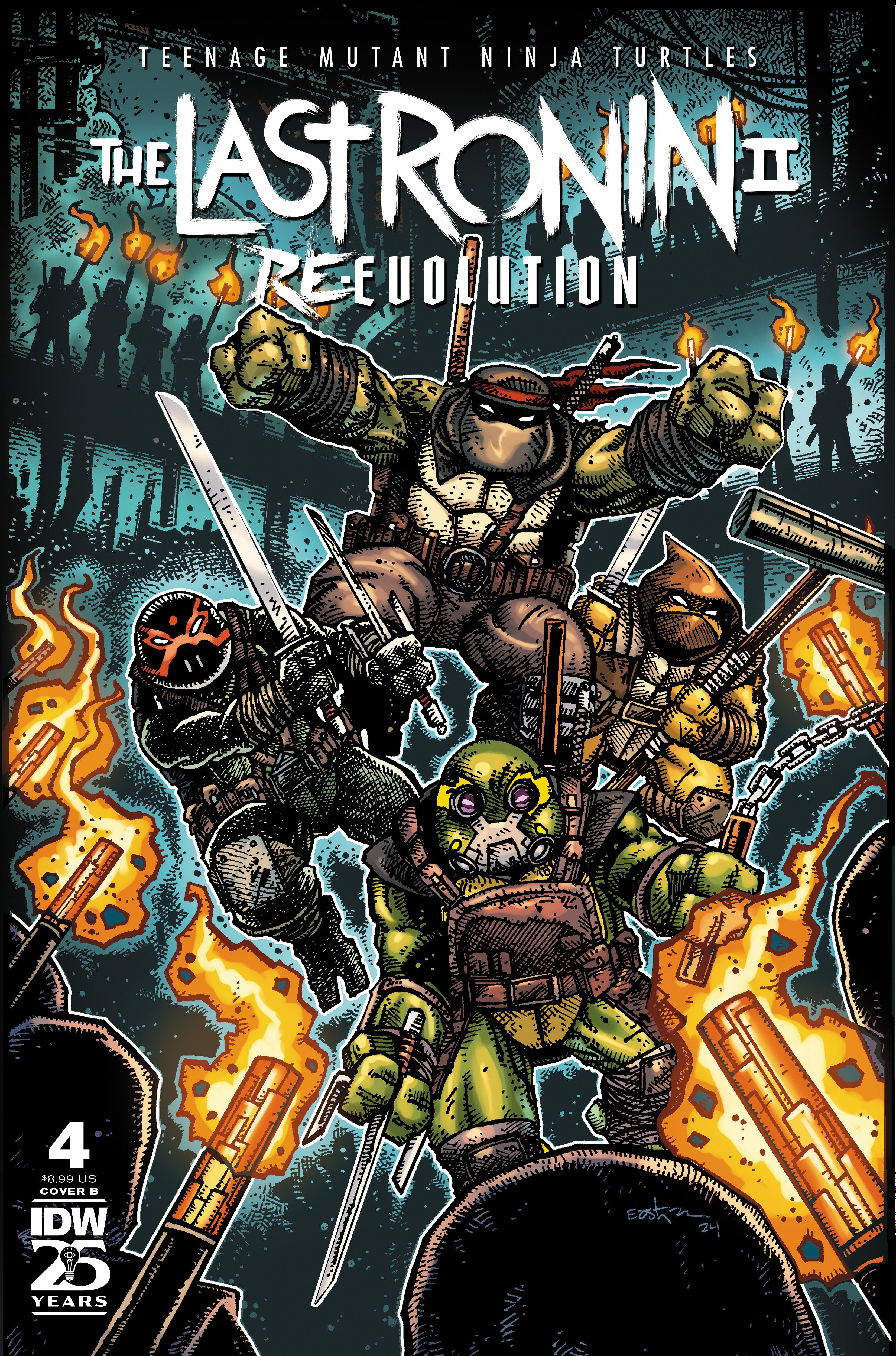 Teenage Mutant Ninja Turtles: The Last Ronin II—Re-Evolution #4 Variant B (Eastman) | Odin's Place