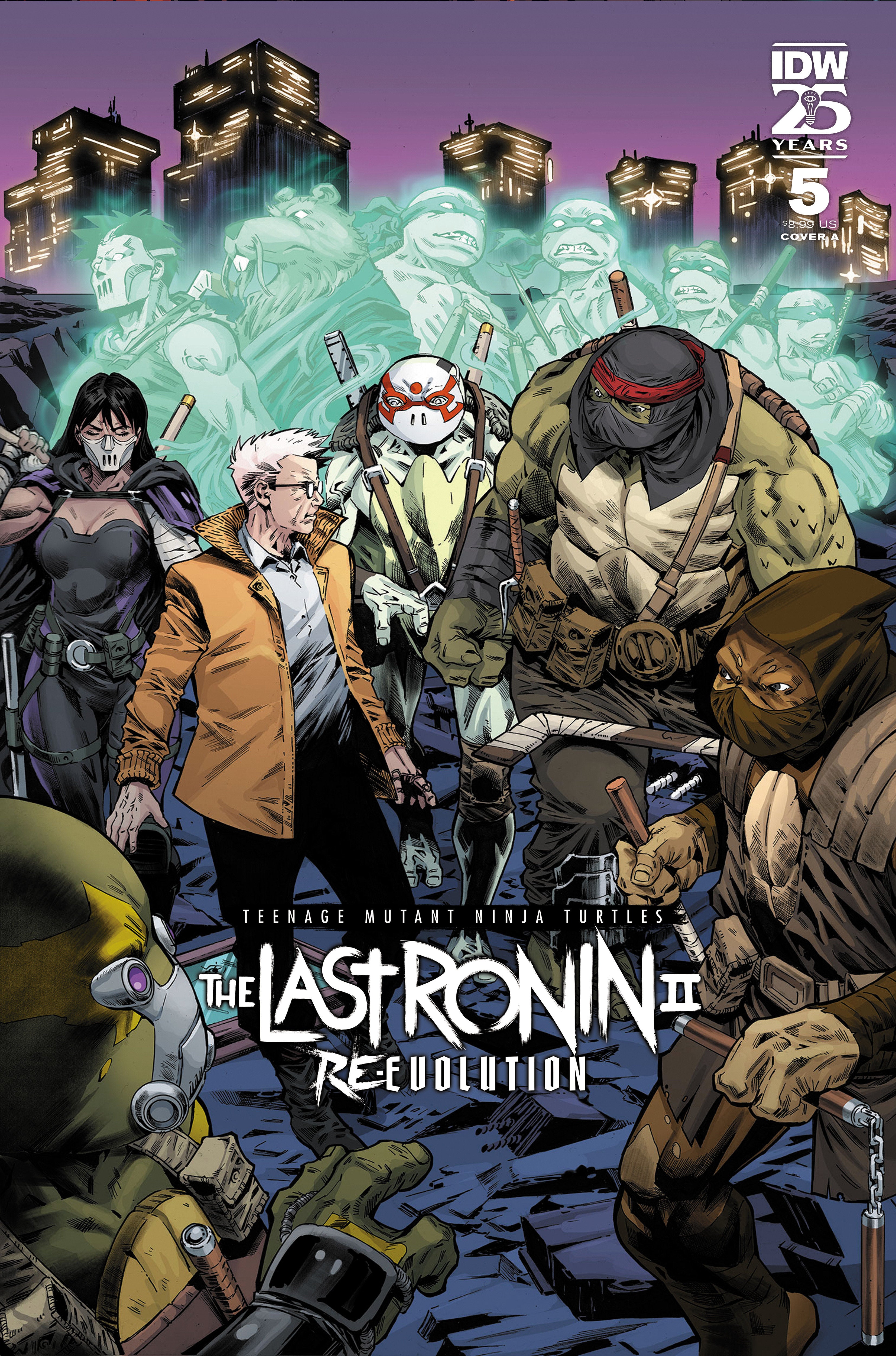 Teenage Mutant Ninja Turtles The Last Ronin II Re Evolution #5 Cover A Escorzas (Mature) | Odin's Place