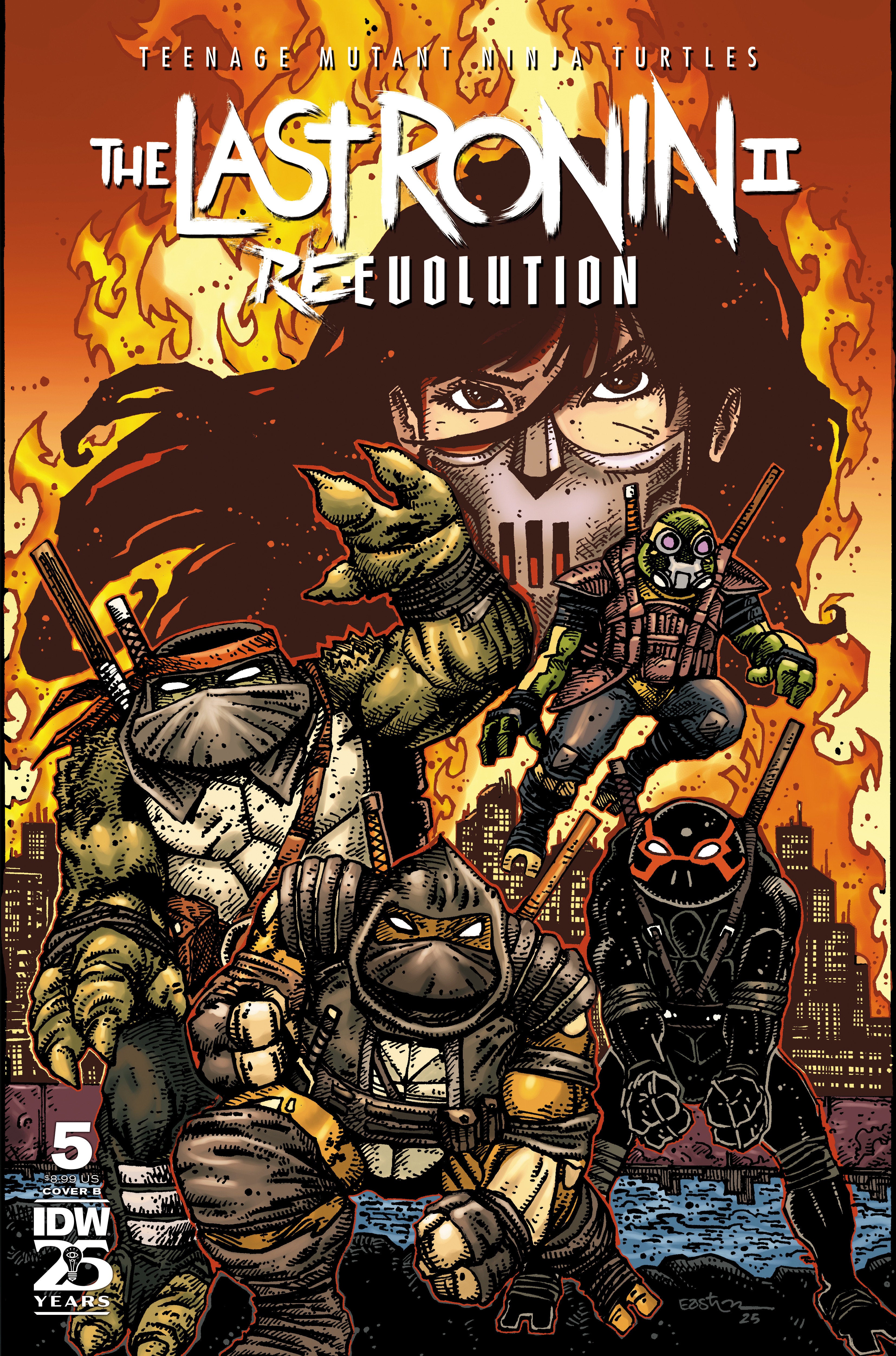 Teenage Mutant Ninja Turtles The Last Ronin II Re Evolution #5 Cover B Eastman (Mature) | Odin's Place