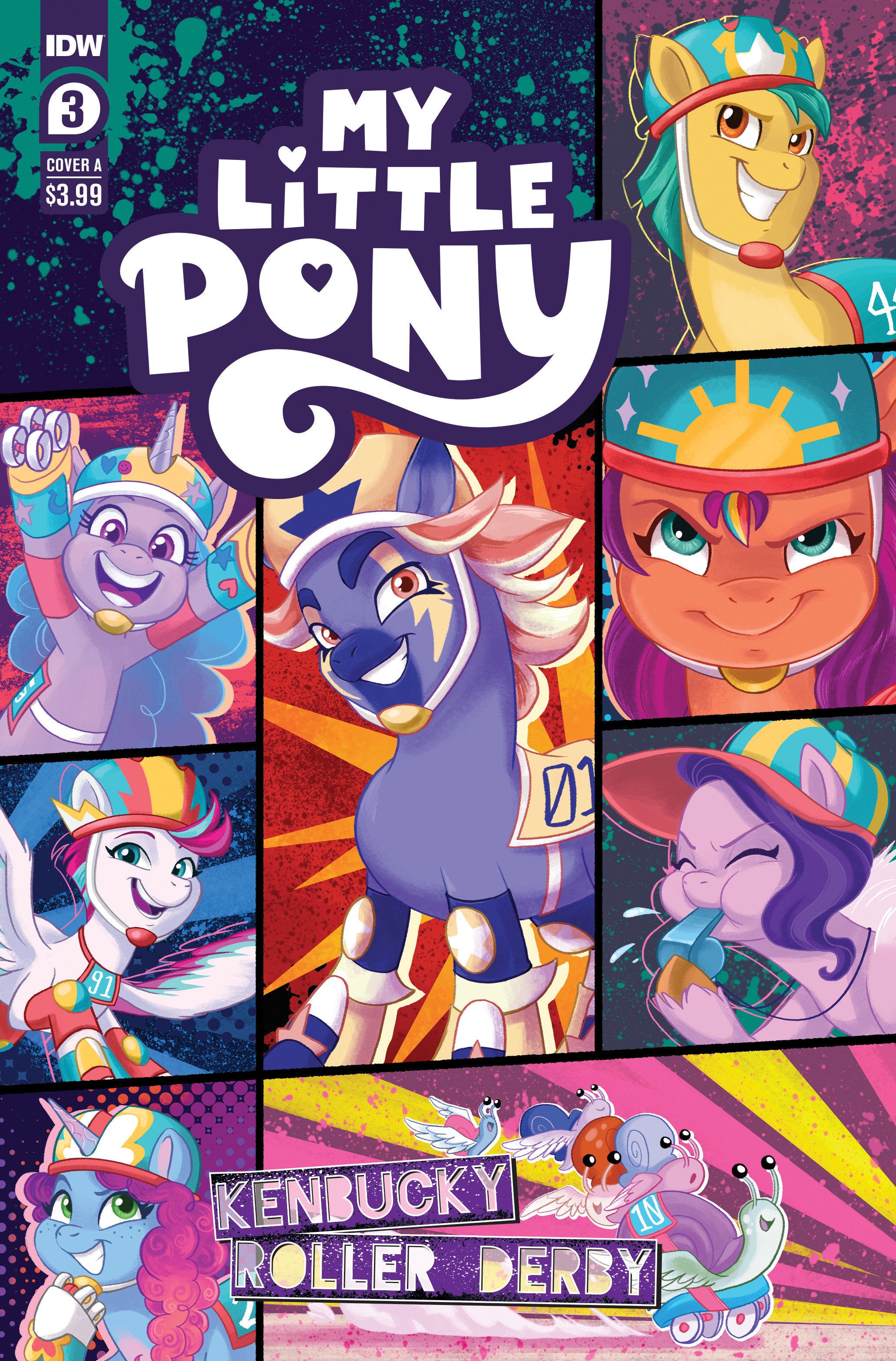 My Little Pony: Kenbucky Roller Derby #3 Cover A (Garcia) | Odin's Place