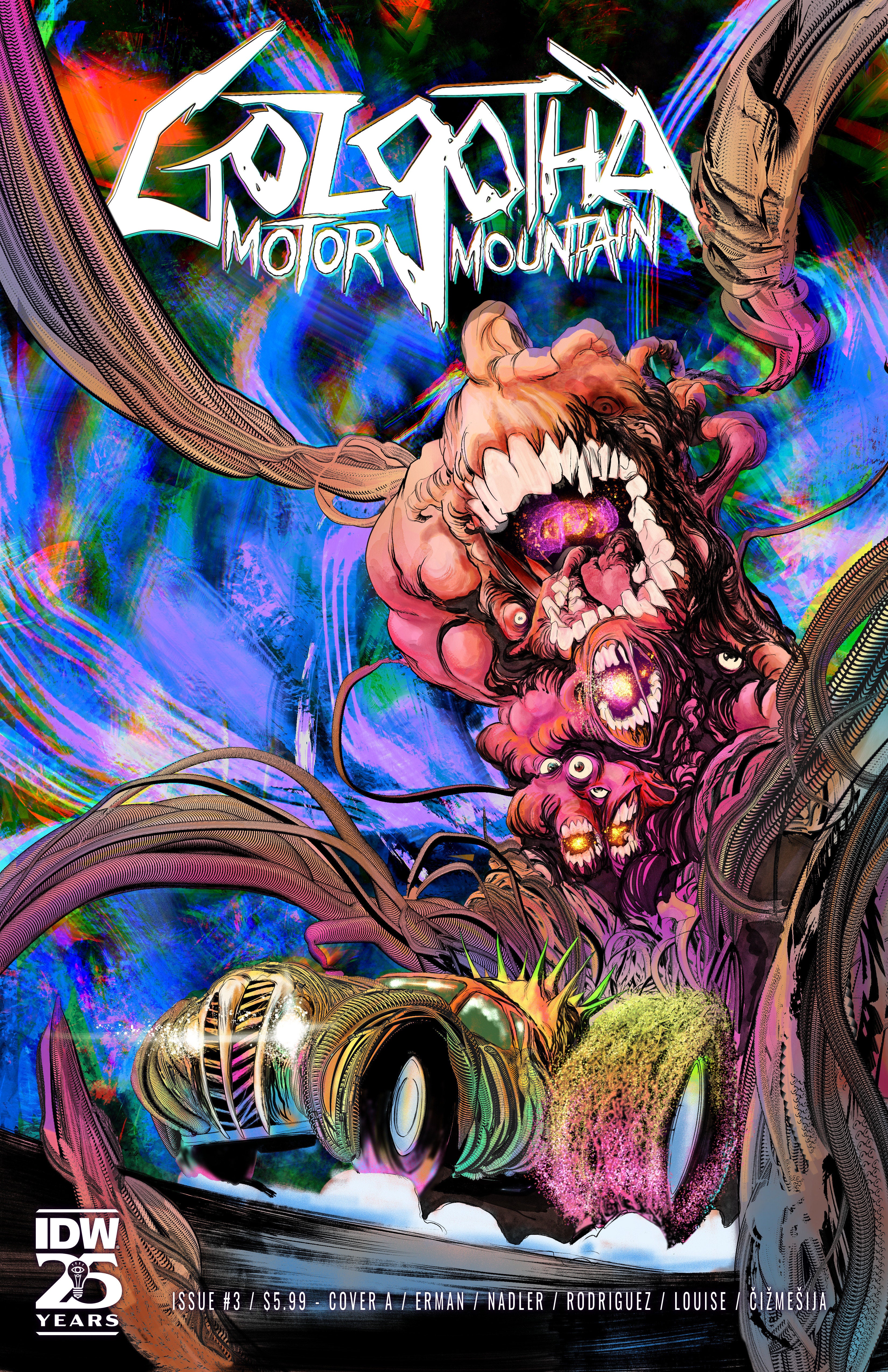 Golgotha Motor Mountain #3 Cover A (Rodriguez) | Odin's Place