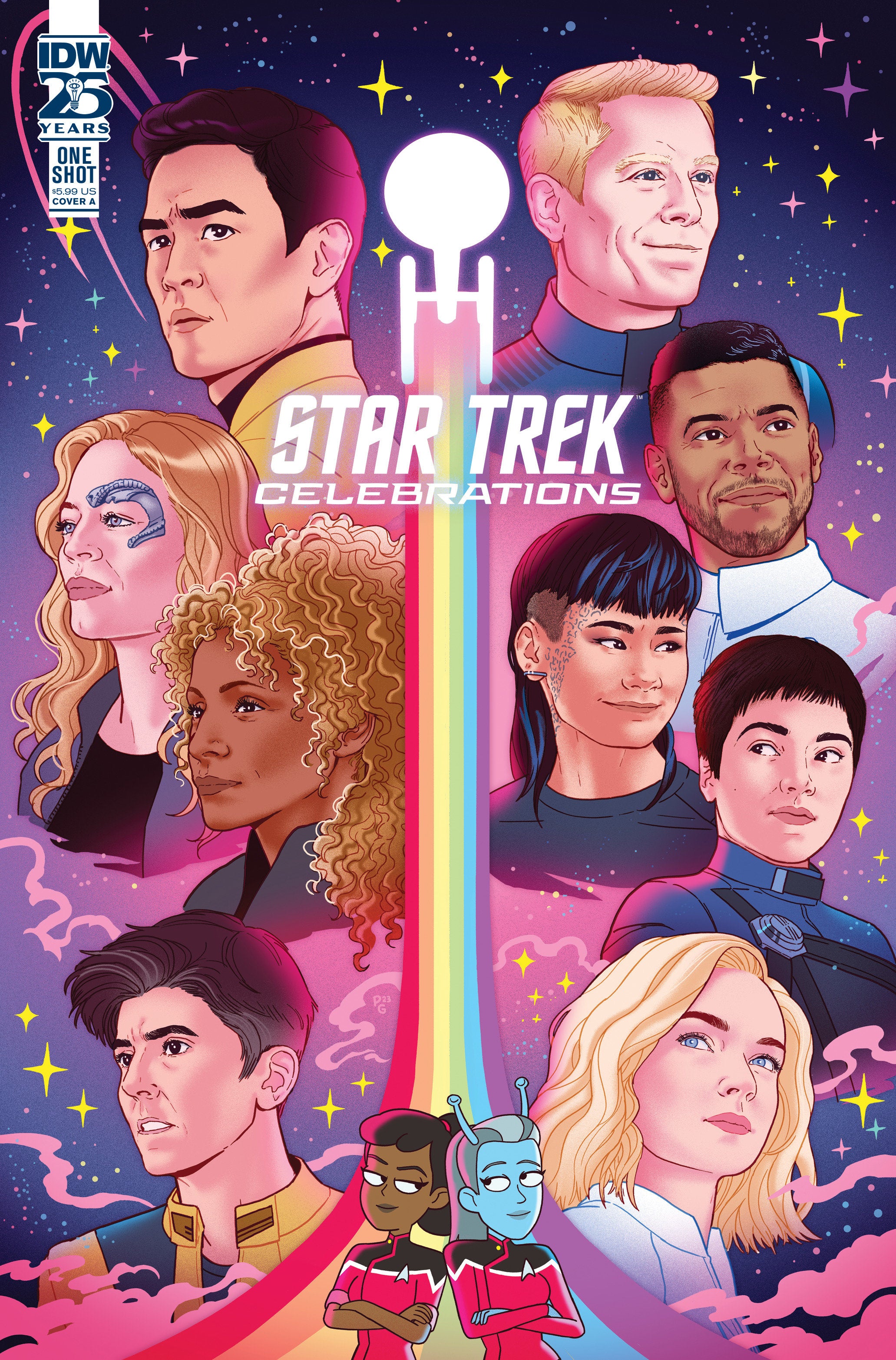 Star Trek: Celebrations Cover A (Ganucheau) | Odin's Place