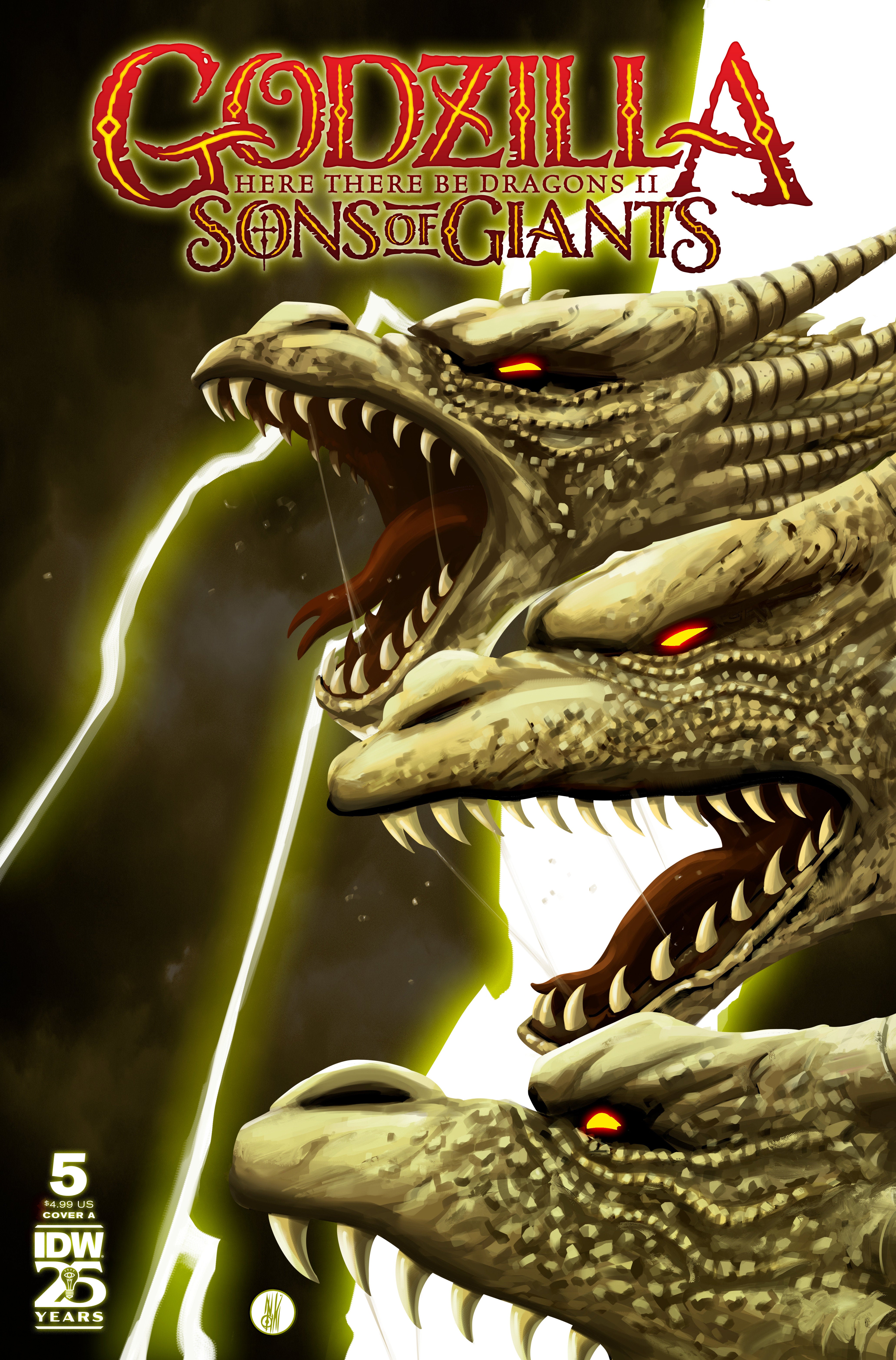 Godzilla: Here There Be Dragons II—Sons Of Giants #5 Cover A (Miranda) | Odin's Place