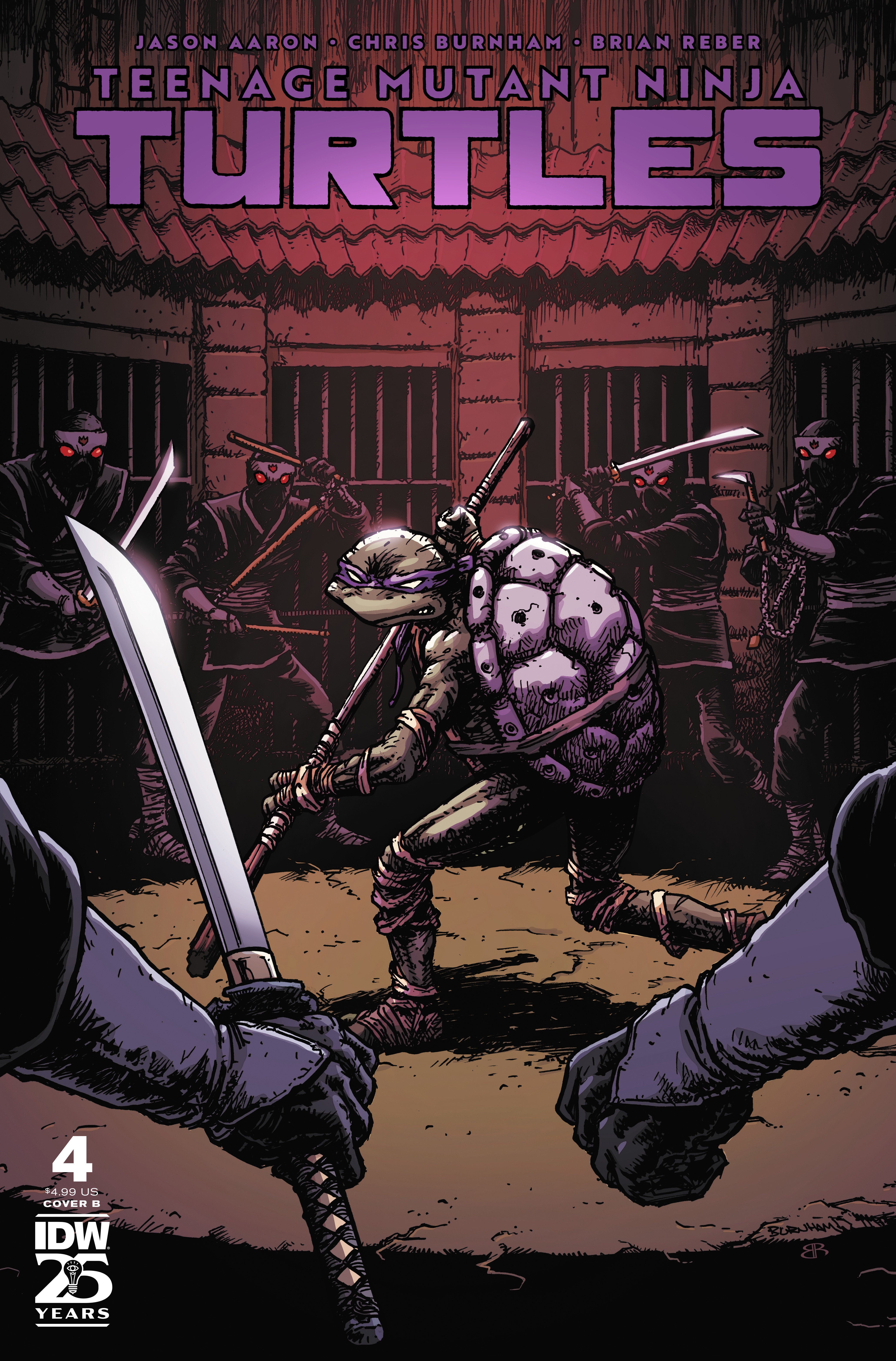 Teenage Mutant Ninja Turtles (2024) #4 Variant B (Burnham) | Odin's Place