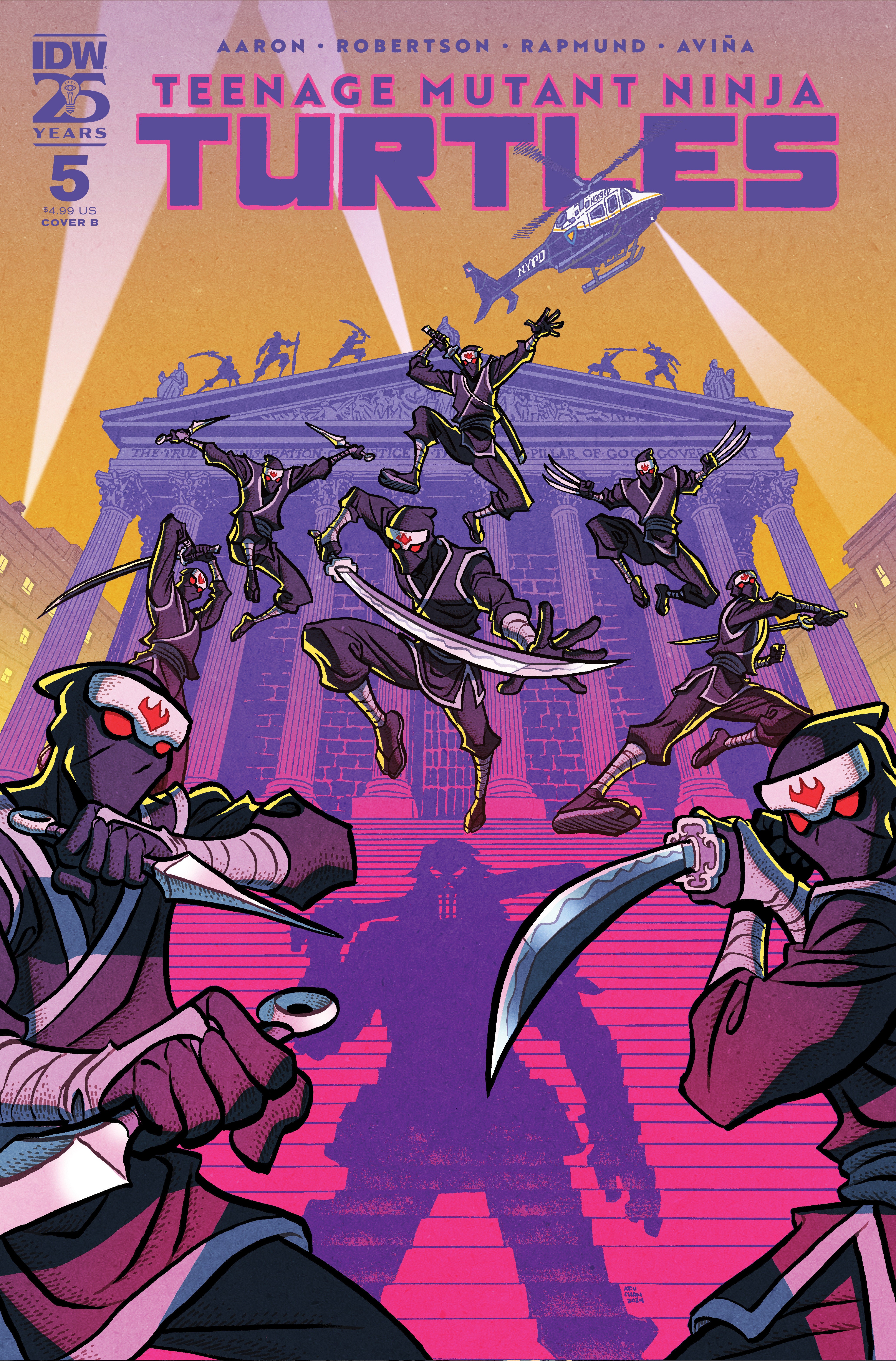Teenage Mutant Ninja Turtles (2024) #5 Variant B (Chan) | Odin's Place