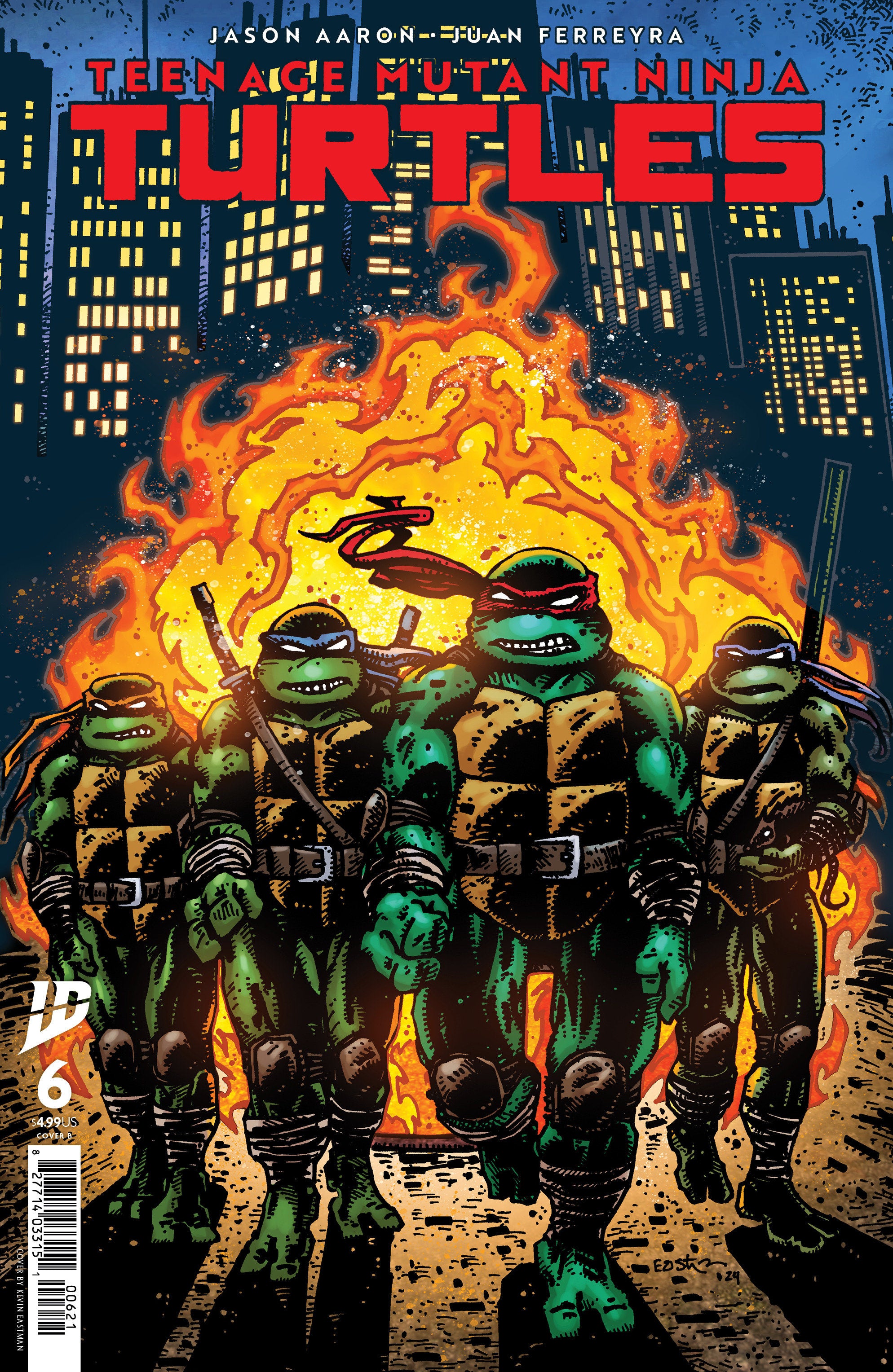 Teenage Mutant Ninja Turtles #6 Variant B (Eastman) | Odin's Place