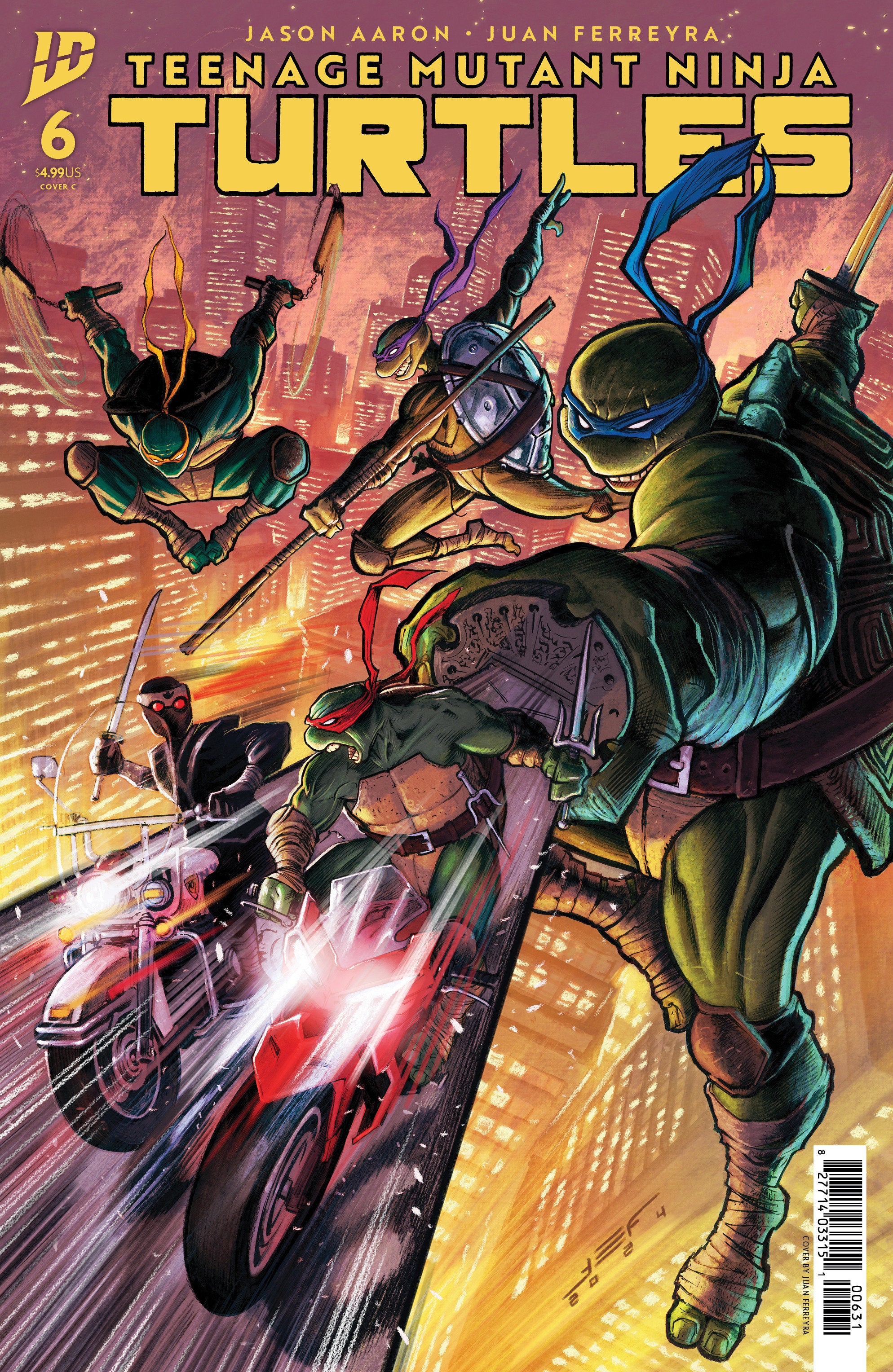 Teenage Mutant Ninja Turtles #6 Variant C (Ferreyra) | Odin's Place