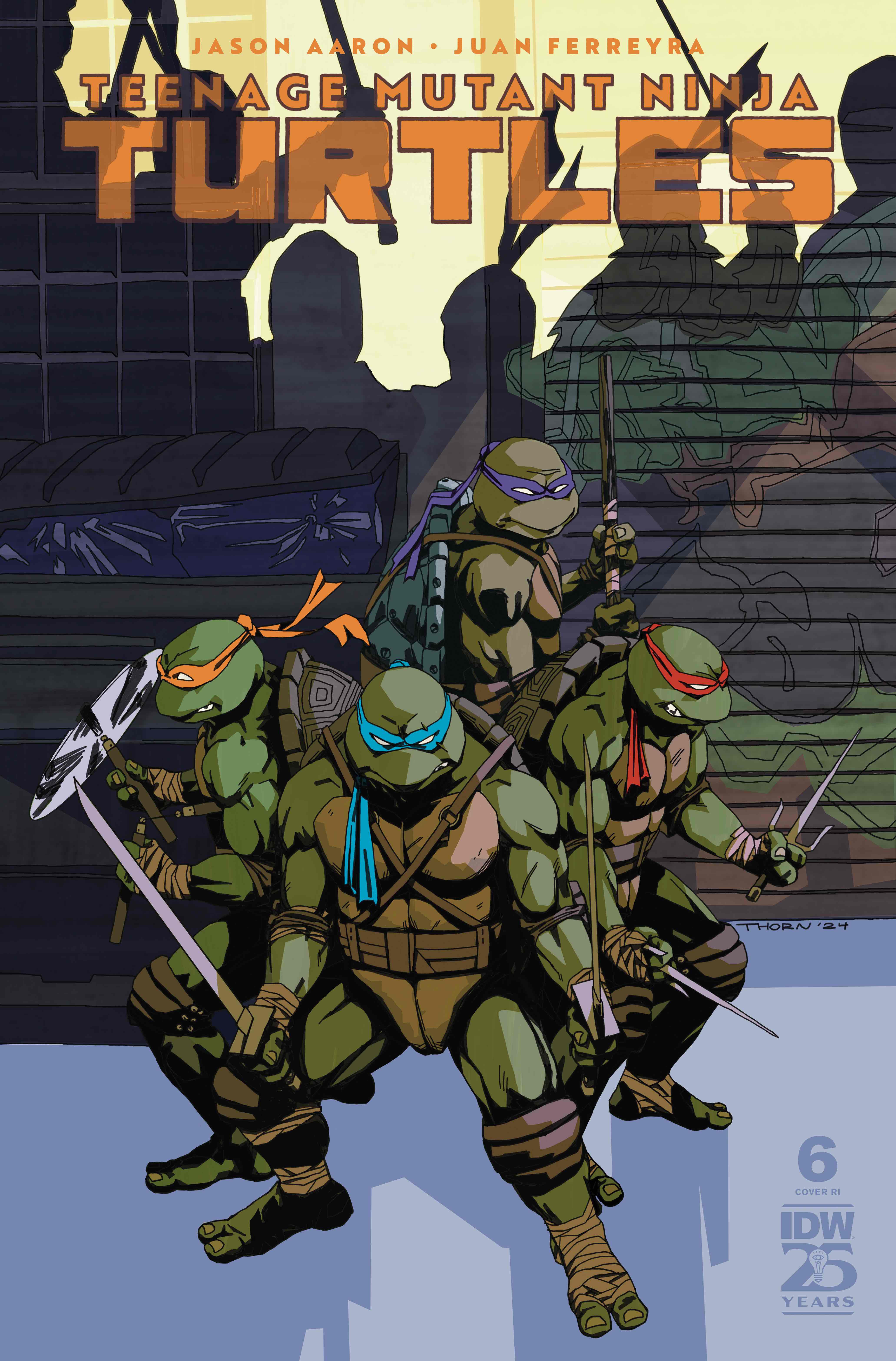 Teenage Mutant Ninja Turtles #6 Variant Ri (10) (Thorn) | Odin's Place