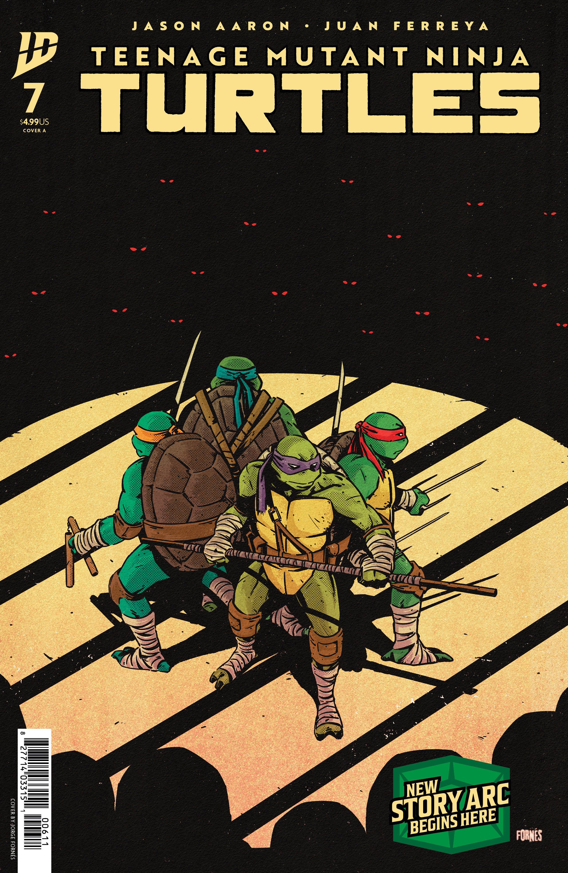 Teenage Mutant Ninja Turtles 2024 #7 Cover A Fornes | Odin's Place