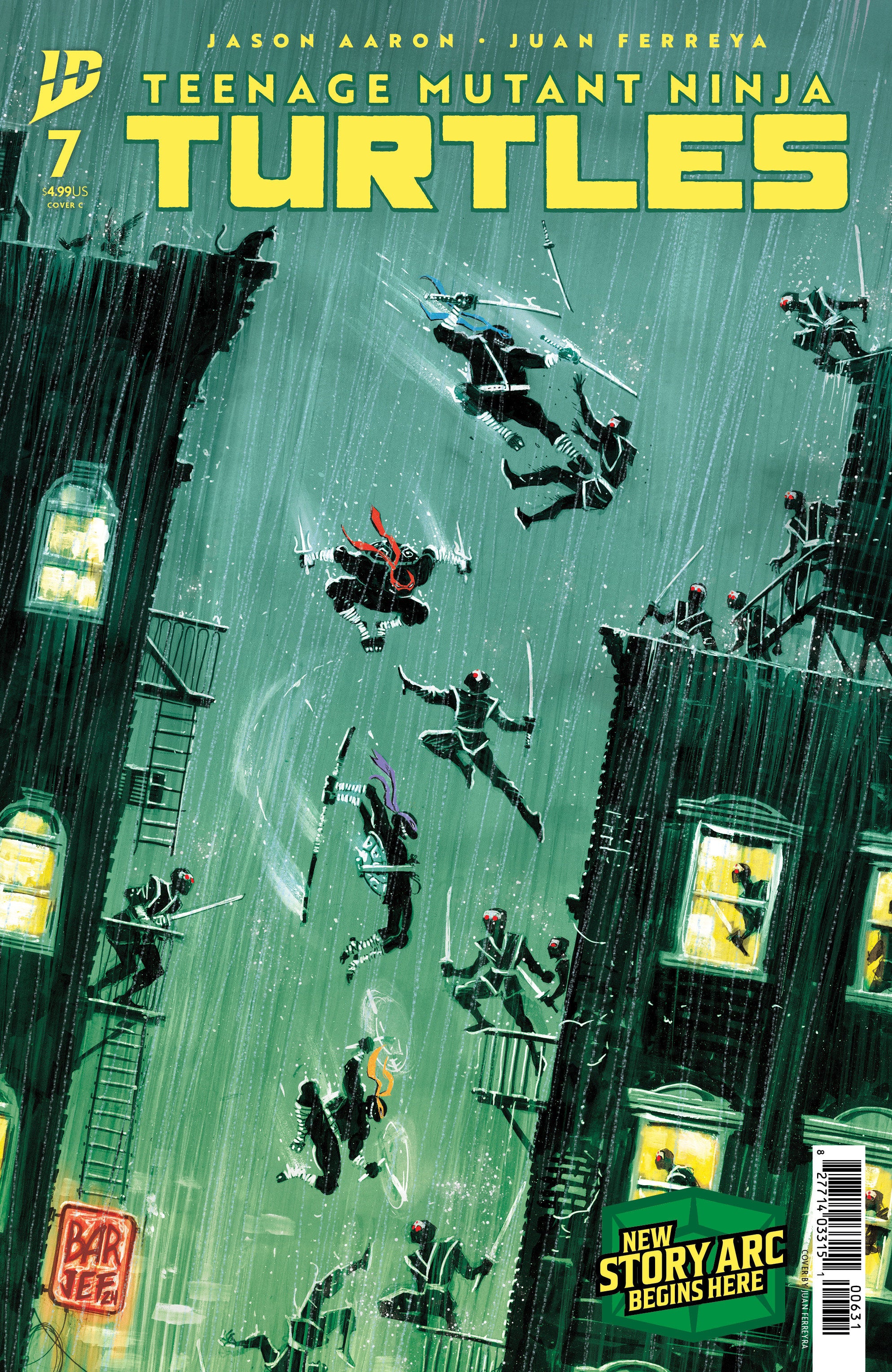 Teenage Mutant Ninja Turtles 2024 #7 Cover C Ferreyra | Odin's Place