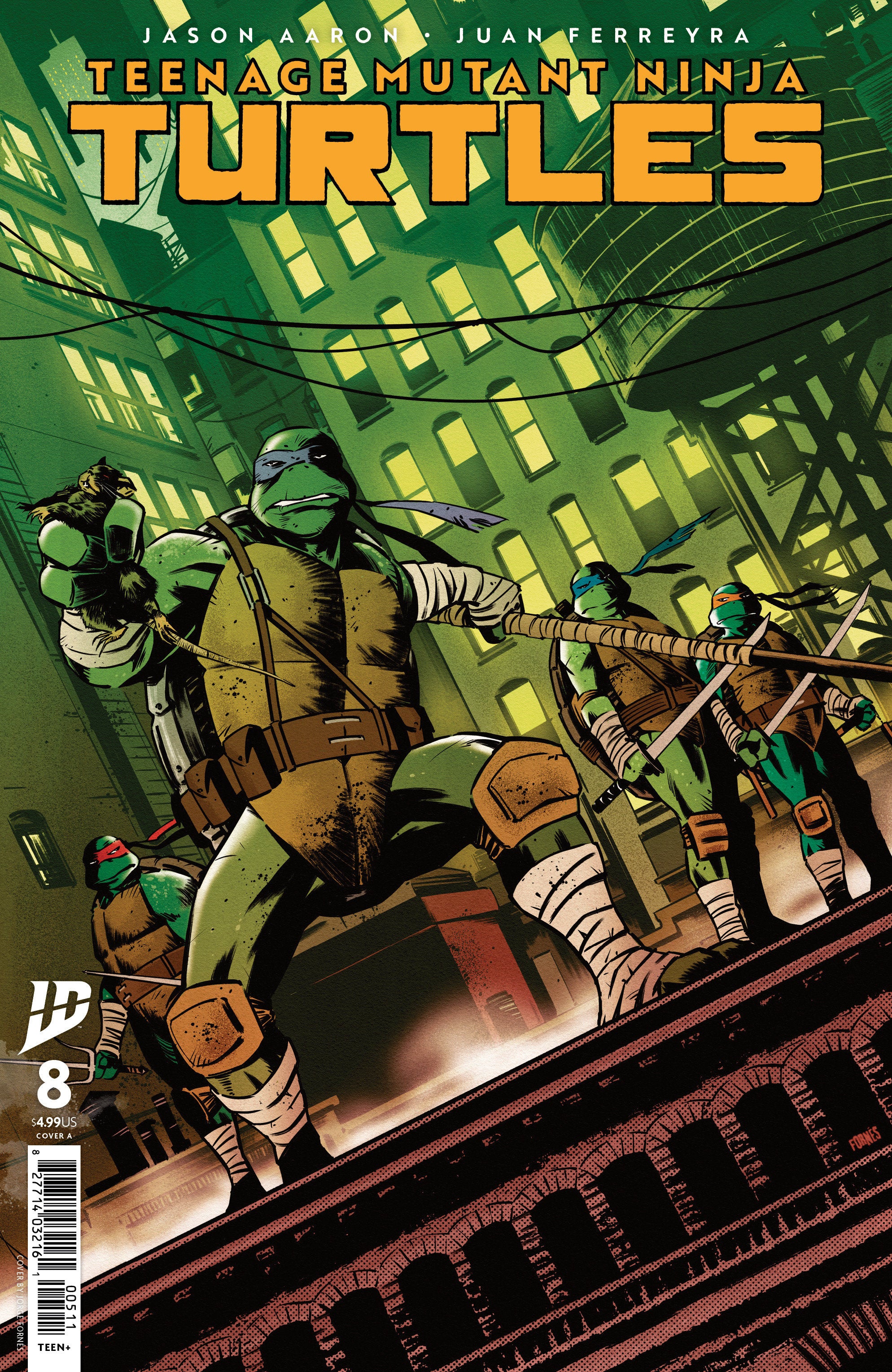 Teenage Mutant Ninja Turtles #8 Cover A (FornéS) | Odin's Place
