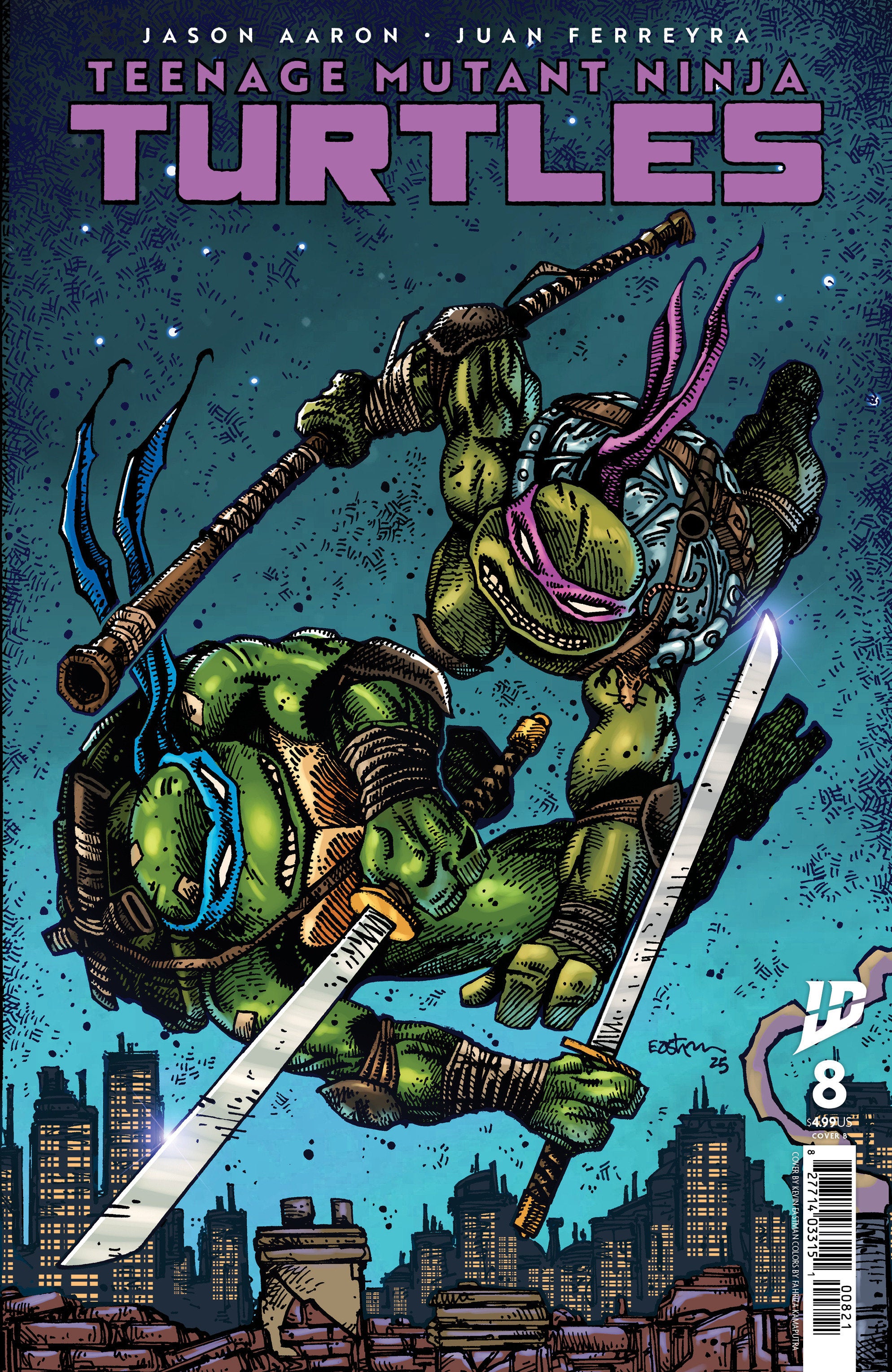 Teenage Mutant Ninja Turtles #8 Variant B (Eastman) | Odin's Place
