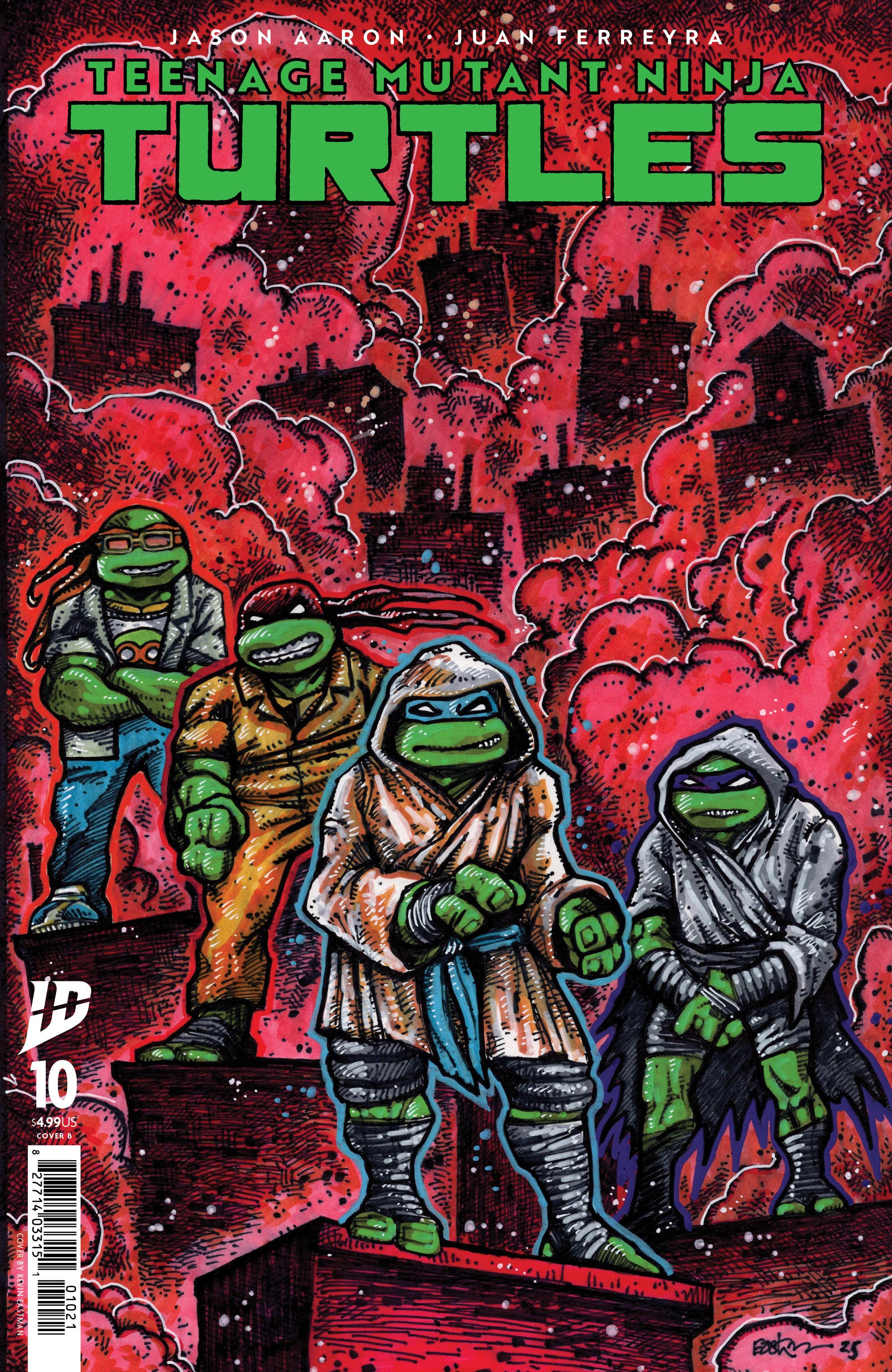 Teenage Mutant Ninja Turtles #10 Variant B (Eastman) | Odin's Place