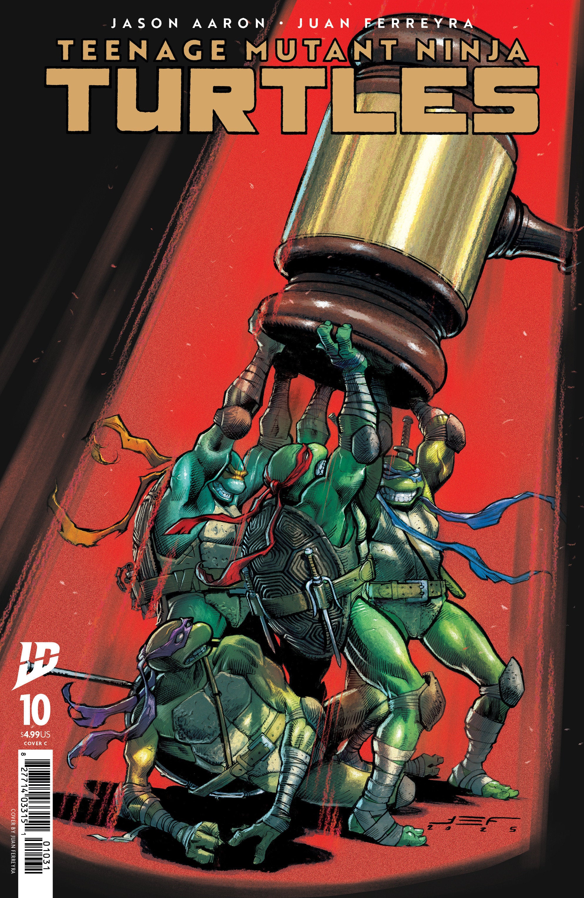 Teenage Mutant Ninja Turtles #10 Variant C (Ferreyra) | Odin's Place
