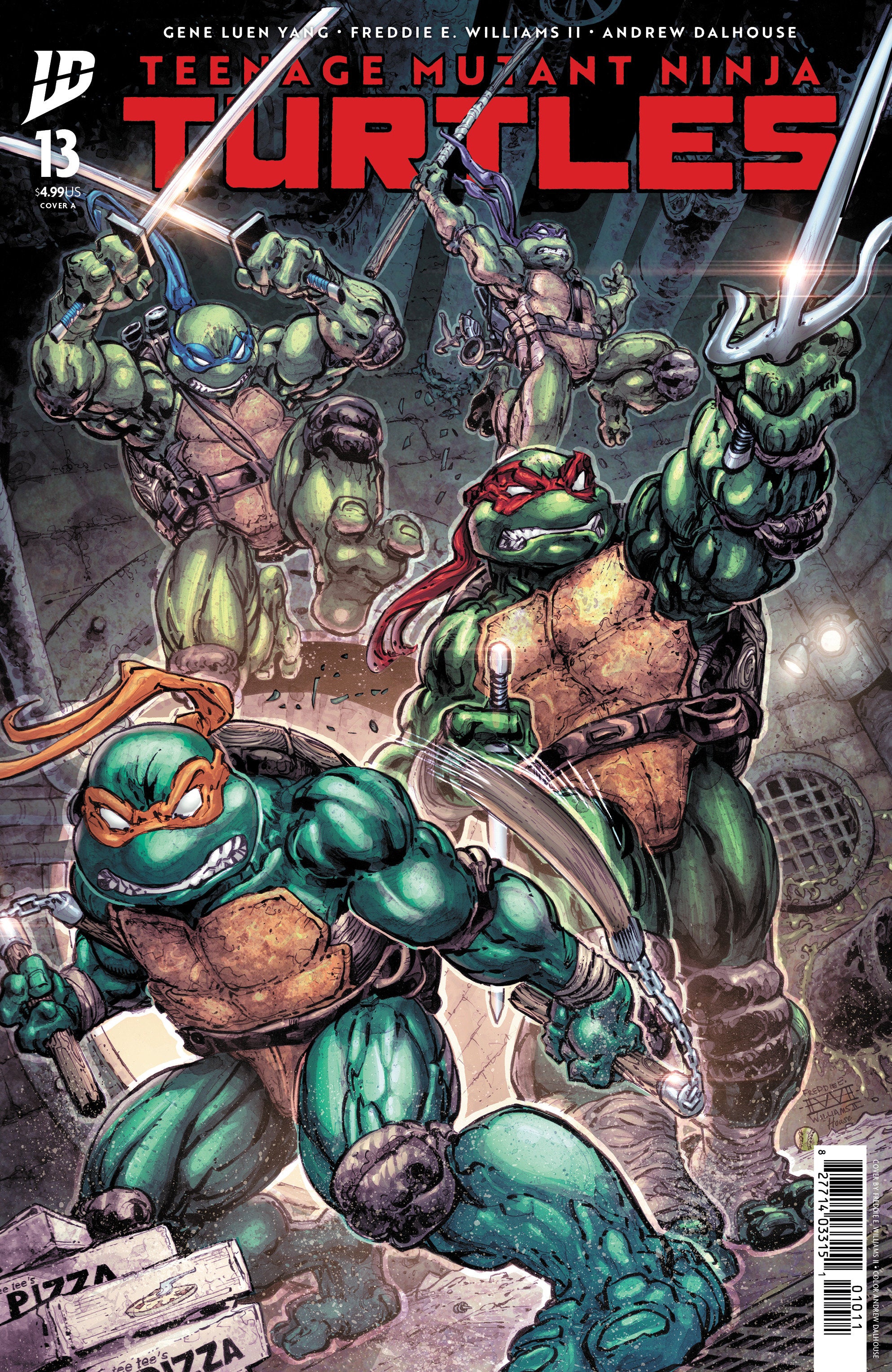 Teenage Mutant Ninja Turtles #13 Cover A (Williams II) | Odin's Place