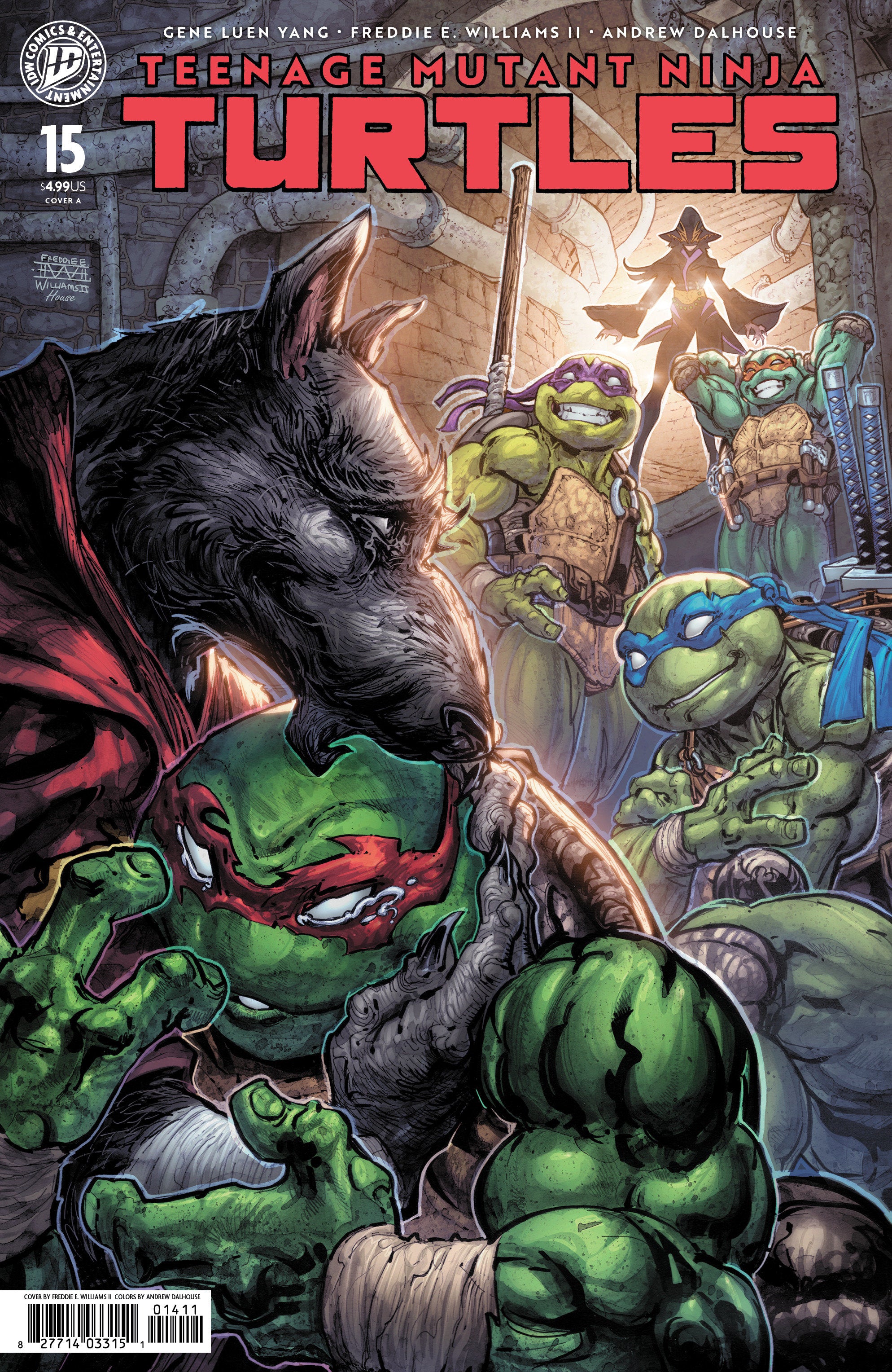 Teenage Mutant Ninja Turtles #15 Cover A (Williams II) | Odin's Place