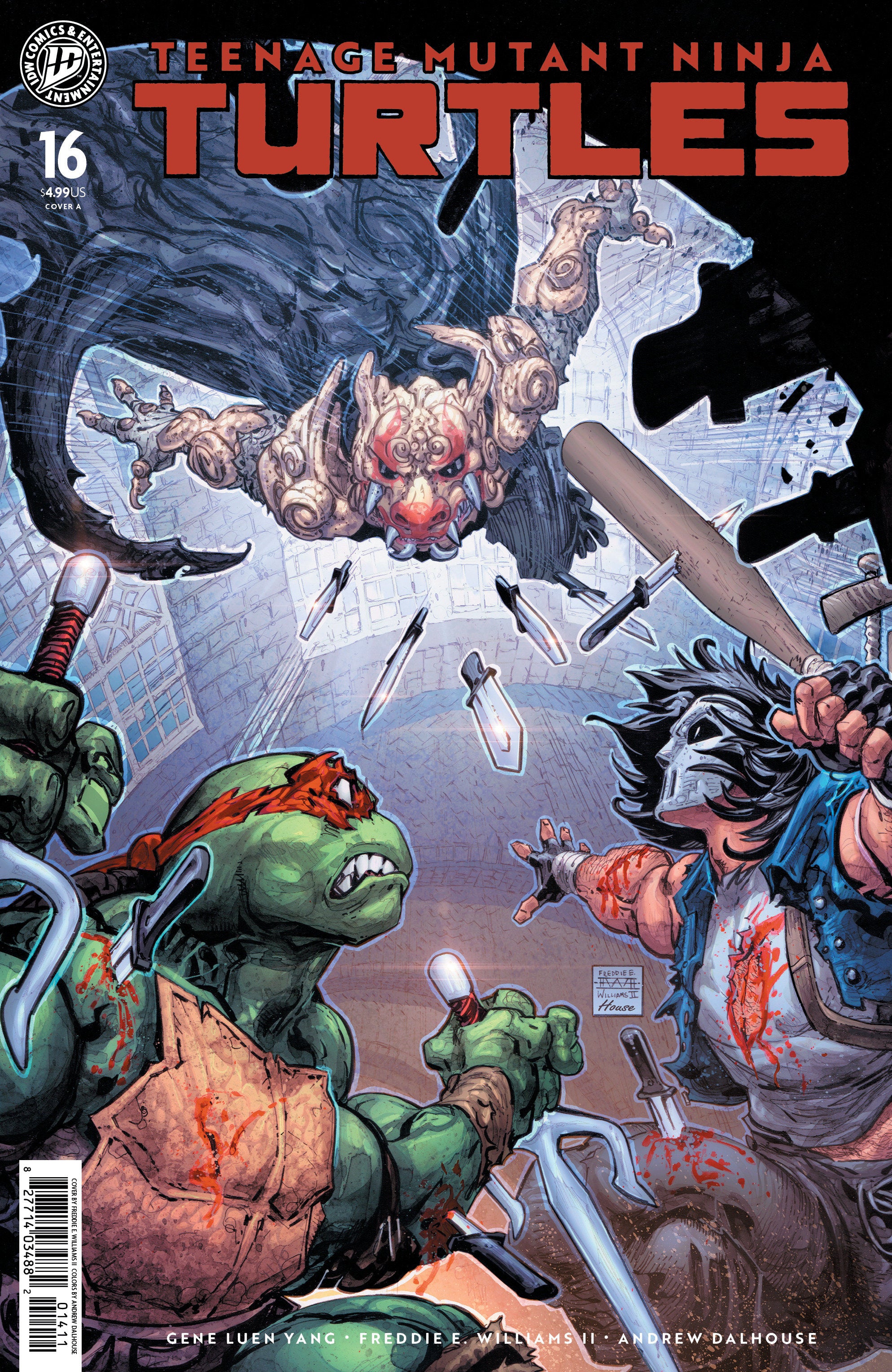 Teenage Mutant Ninja Turtles #16 Cover A (Williams II) | Odin's Place