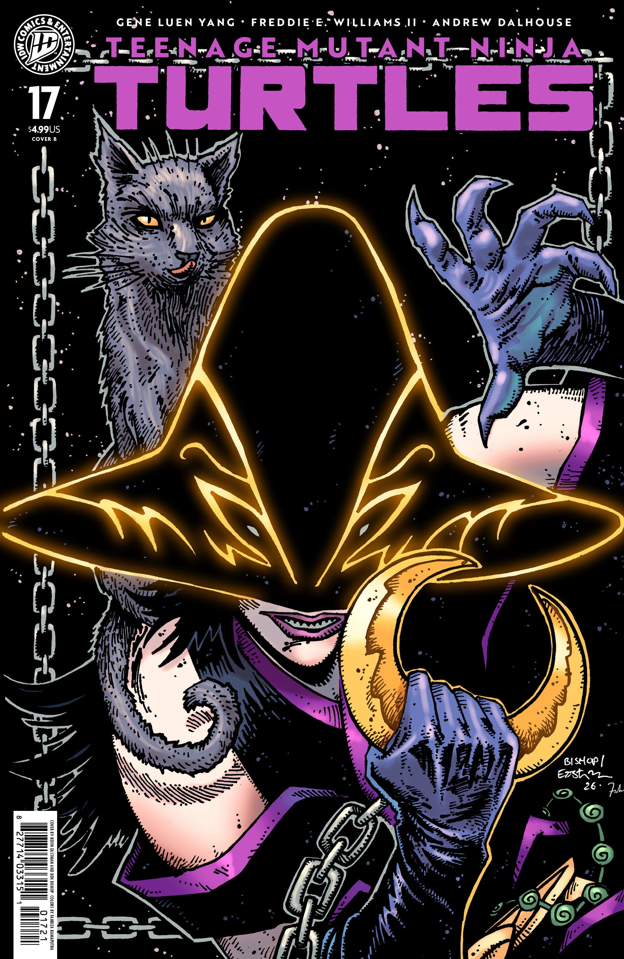 Teenage Mutant Ninja Turtles #17 Variant B (Eastman & Bishop) | Odin's Place