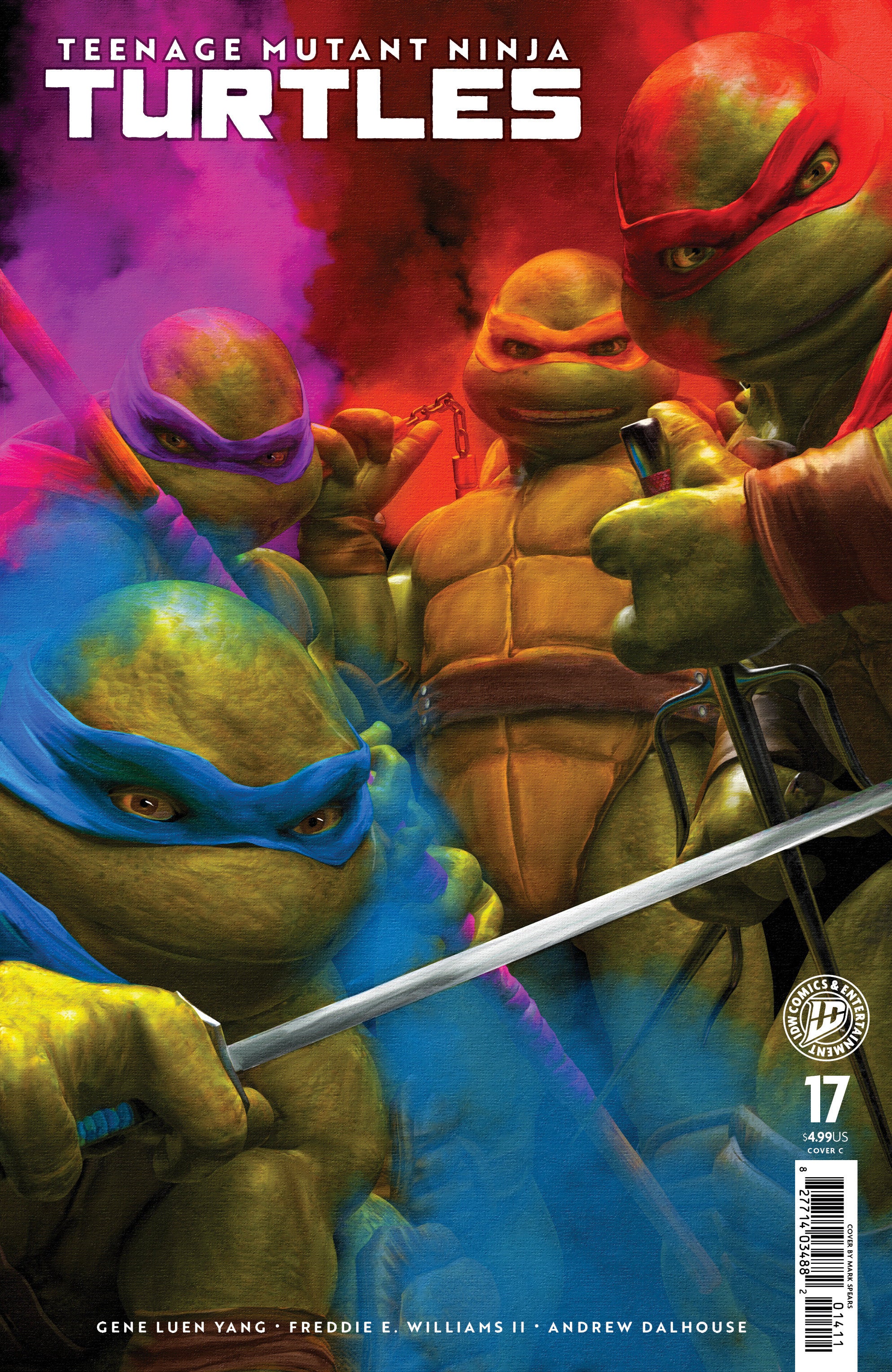 Teenage Mutant Ninja Turtles #17 Variant C (Spears) | Odin's Place