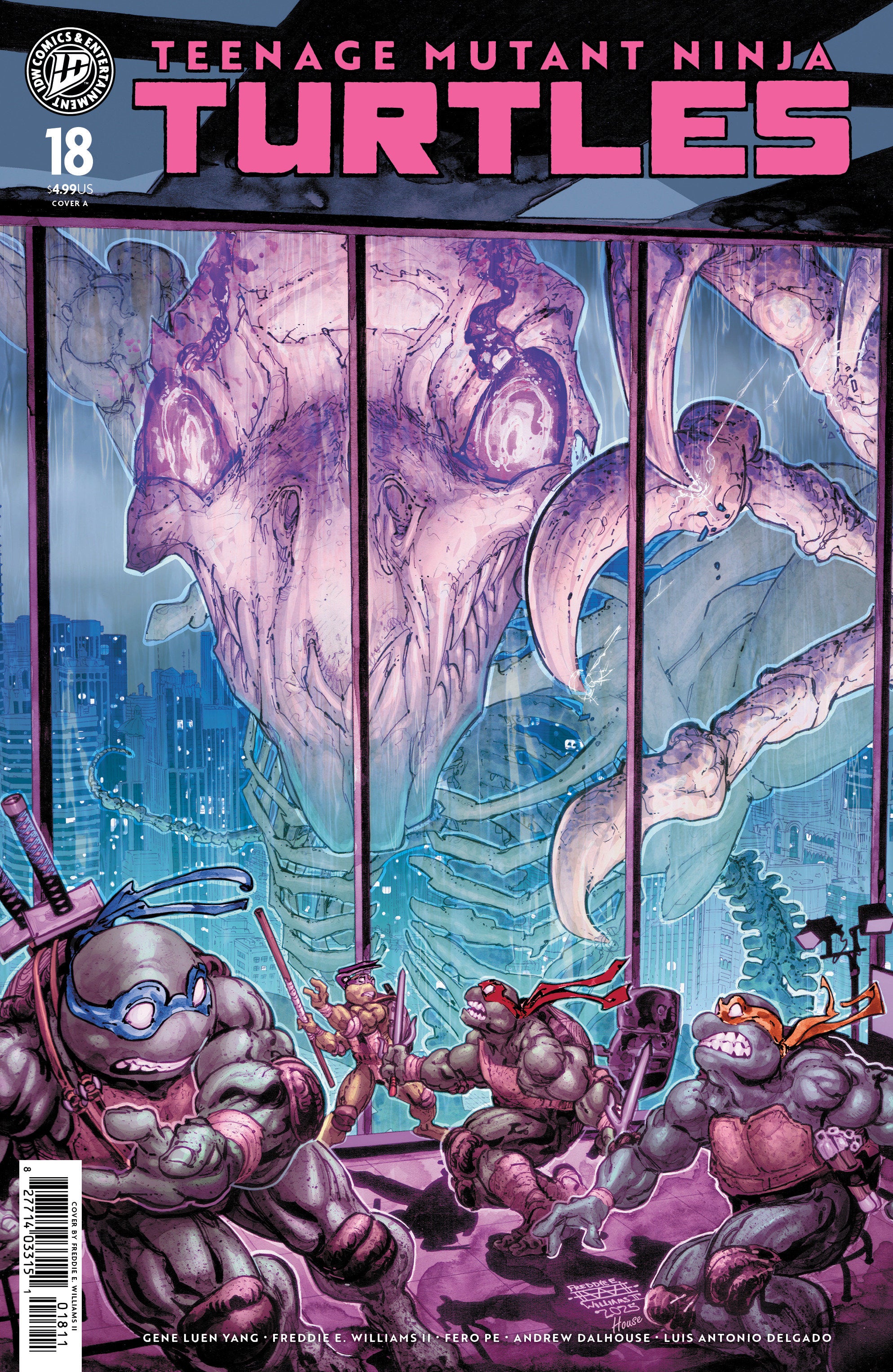 Teenage Mutant Ninja Turtles #18 Cover A (Williams II) | Odin's Place