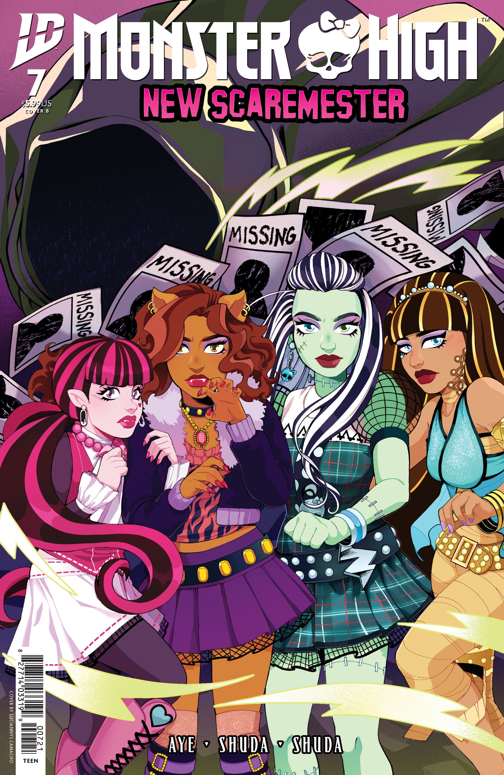 Monster High: New Scaremester #7 Variant B (Camacho) | Odin's Place