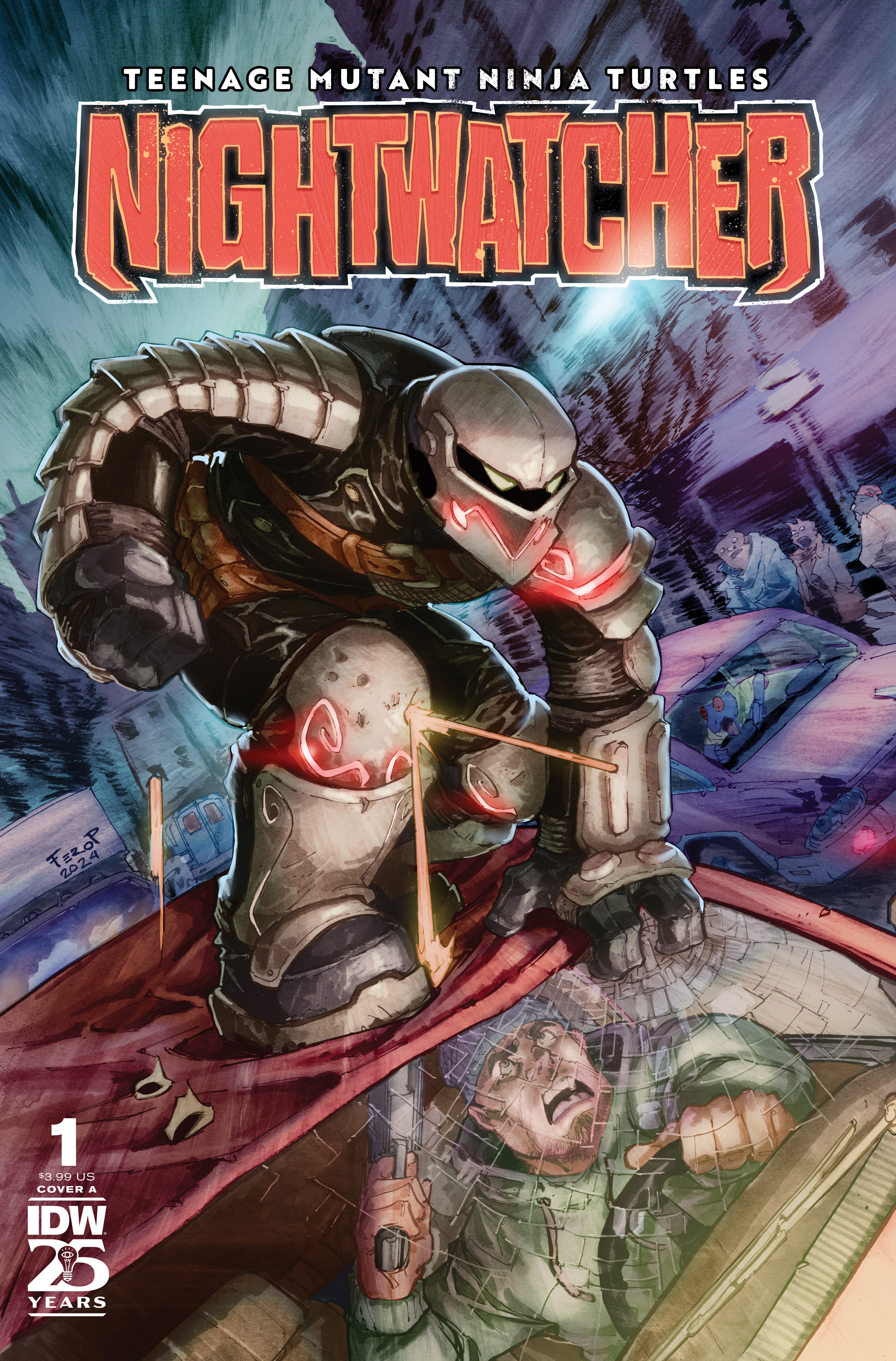 Teenage Mutant Ninja Turtles: Nightwatcher #1 Cover A (Pe) | Odin's Place