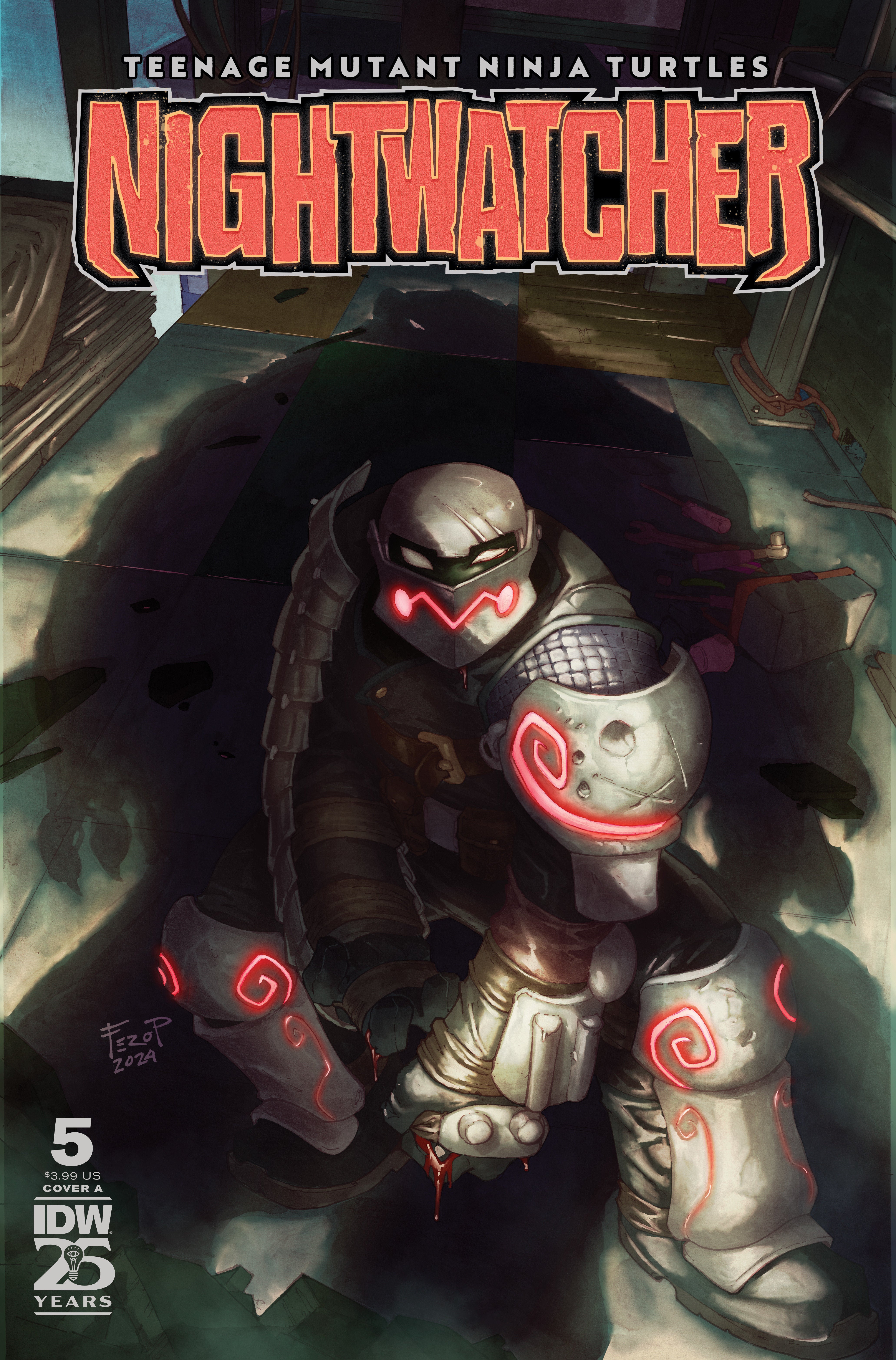 Teenage Mutant Ninja Turtles Nightwatcher #5 Cover A Pe | Odin's Place