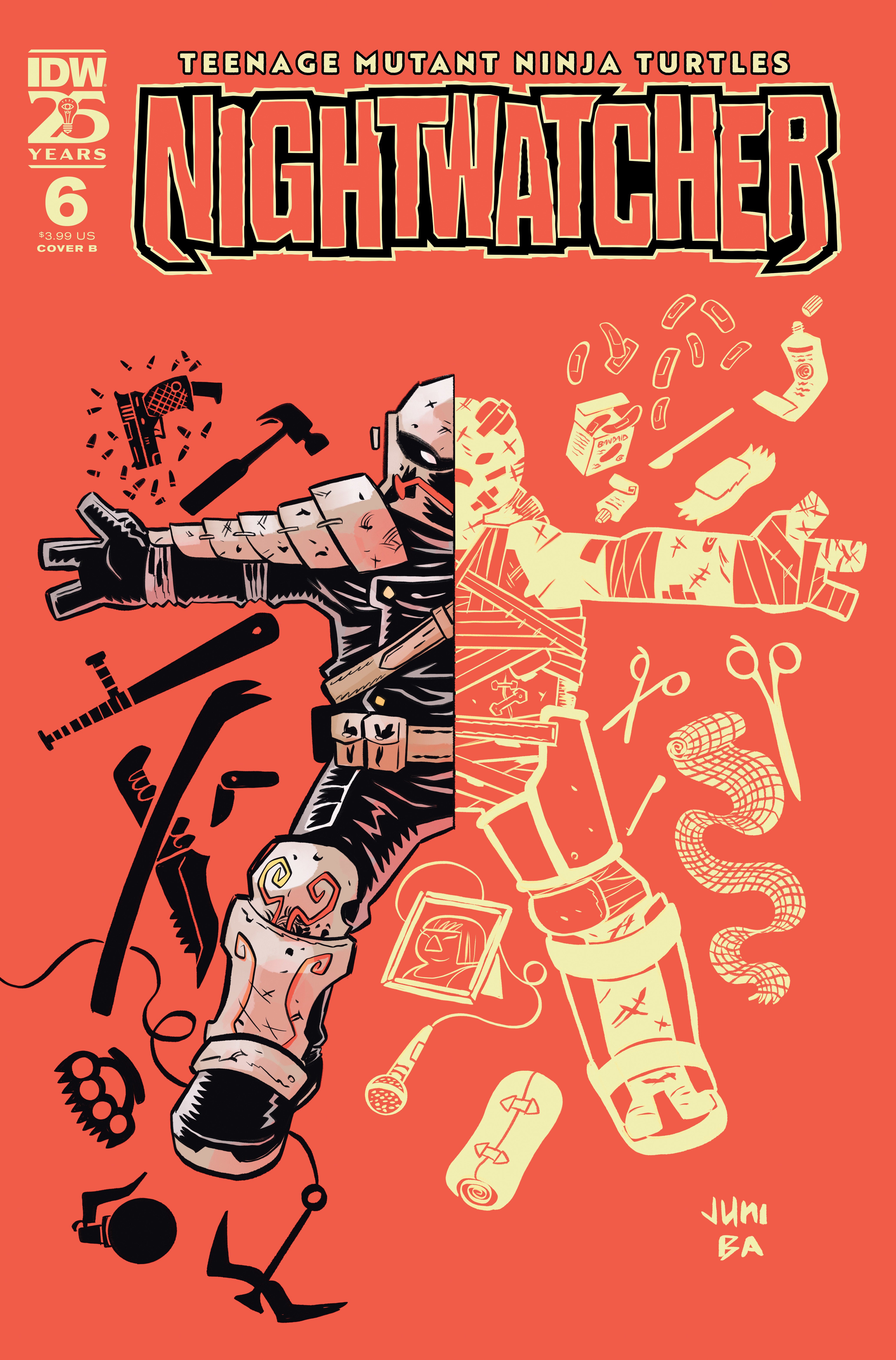 Teenage Mutant Ninja Turtles Nightwatcher #6 Cover B Ba | Odin's Place