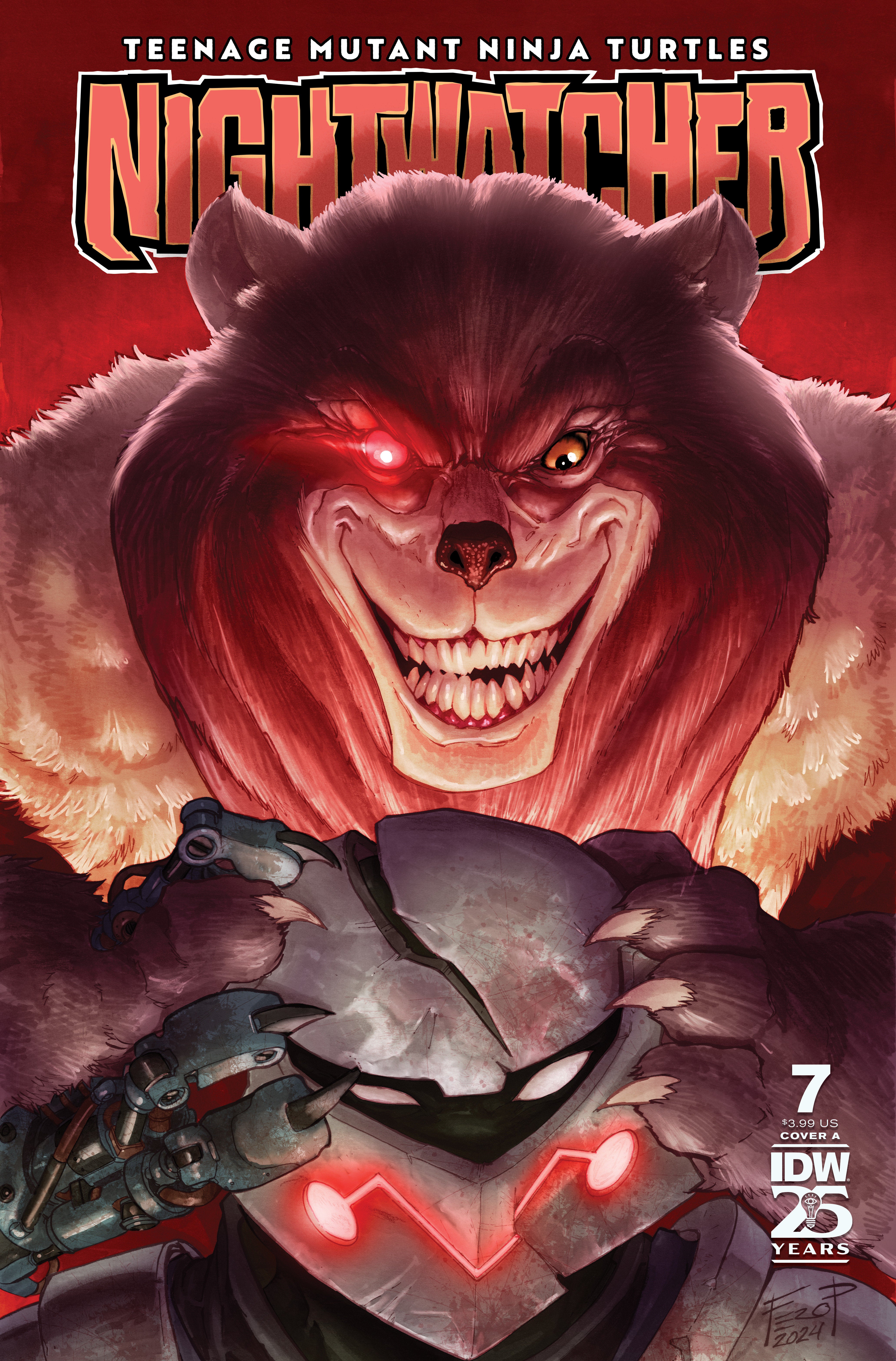 Teenage Mutant Ninja Turtles Nightwatcher #7 Cover A Pe | Odin's Place