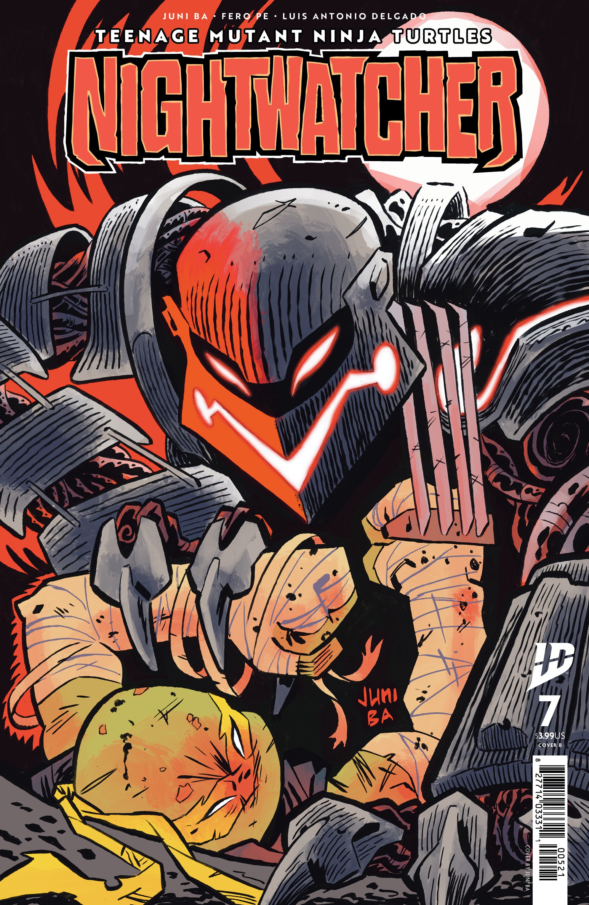Teenage Mutant Ninja Turtles Nightwatcher #7 Cover B Ba | Odin's Place