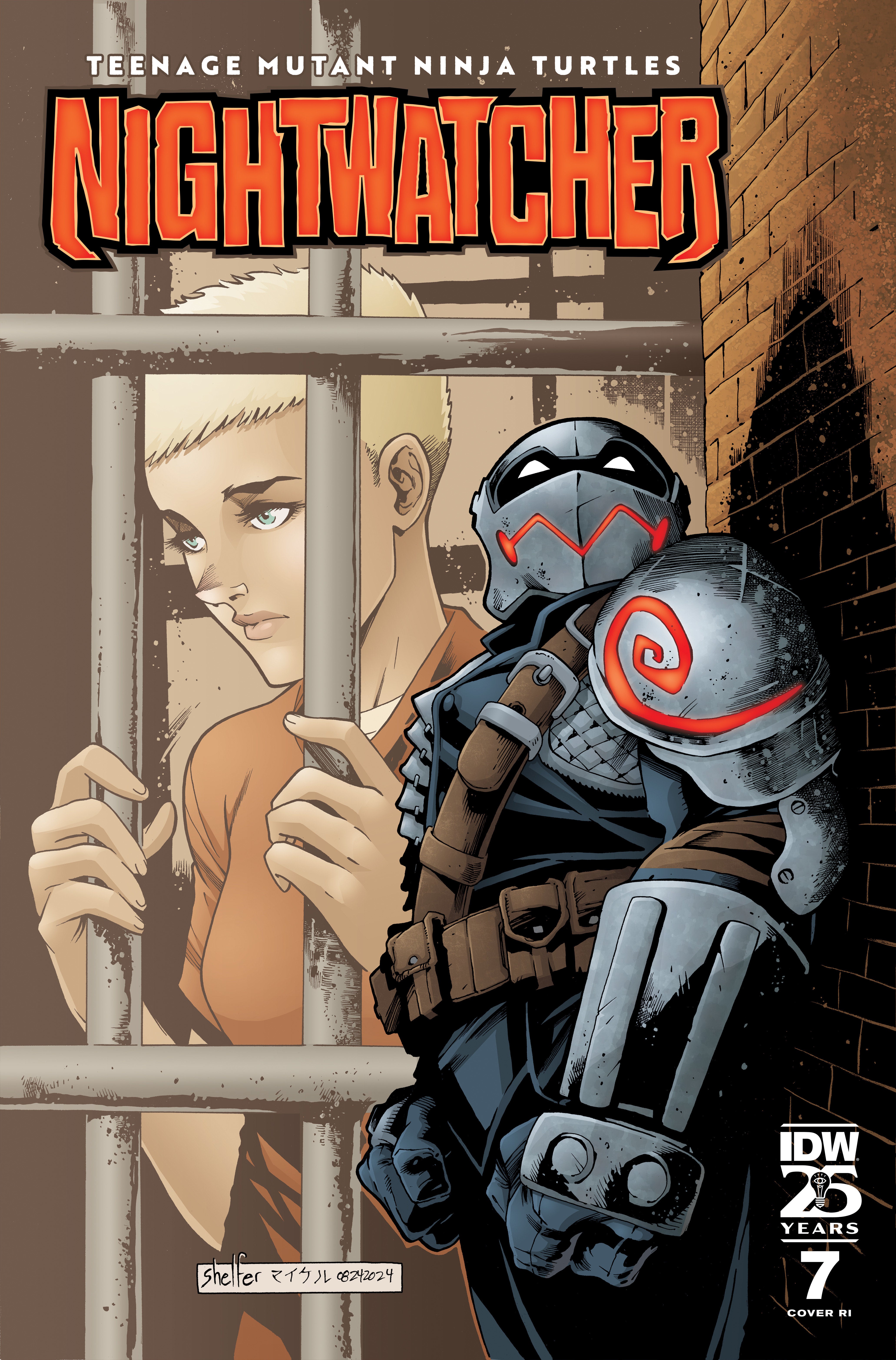 Teenage Mutant Ninja Turtles Nightwatcher #7 10 Copy Variant Edition | Odin's Place