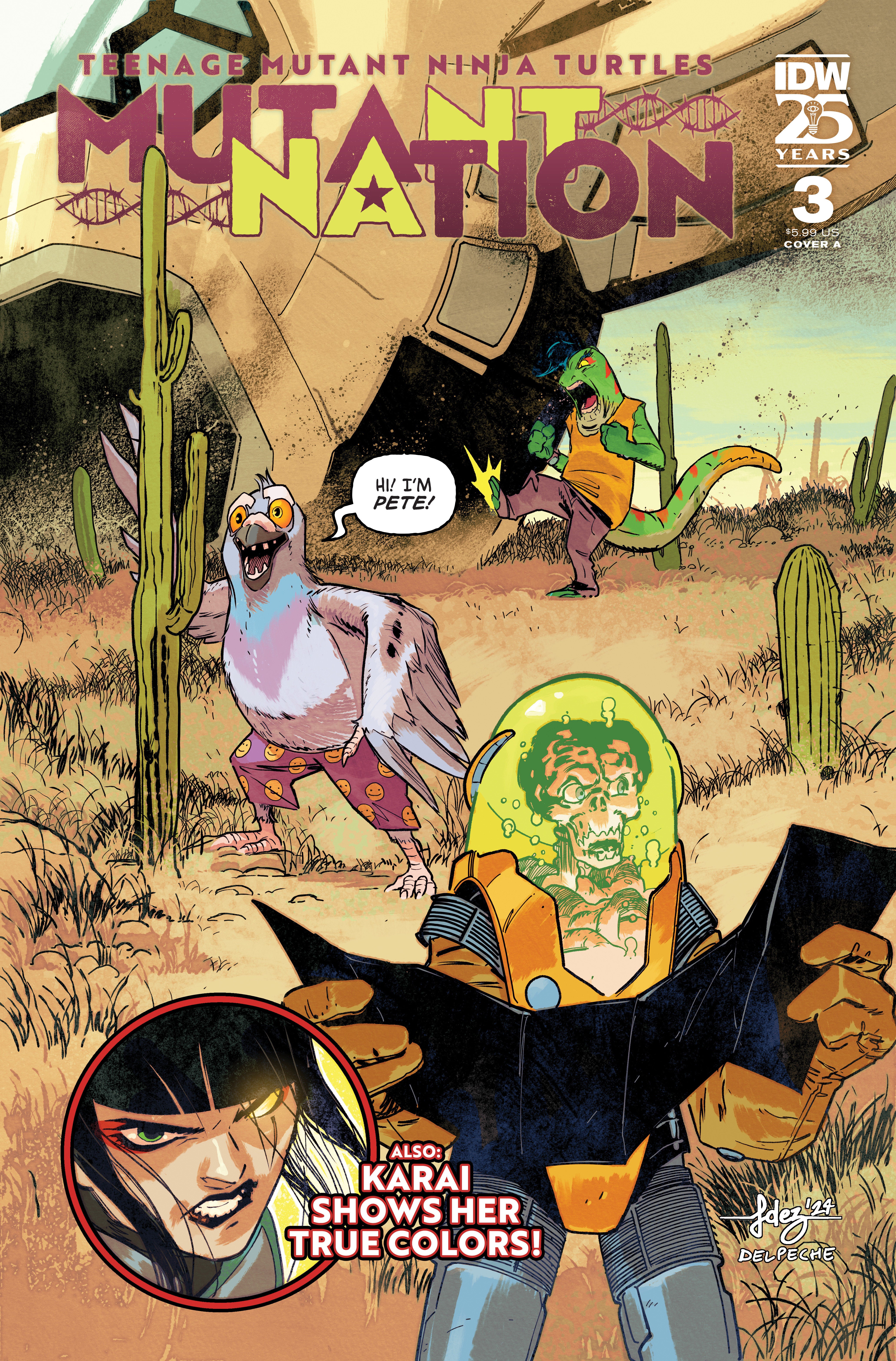 Teenage Mutant Ninja Turtles Mutant Nation #3 Cover A Fernandez | Odin's Place