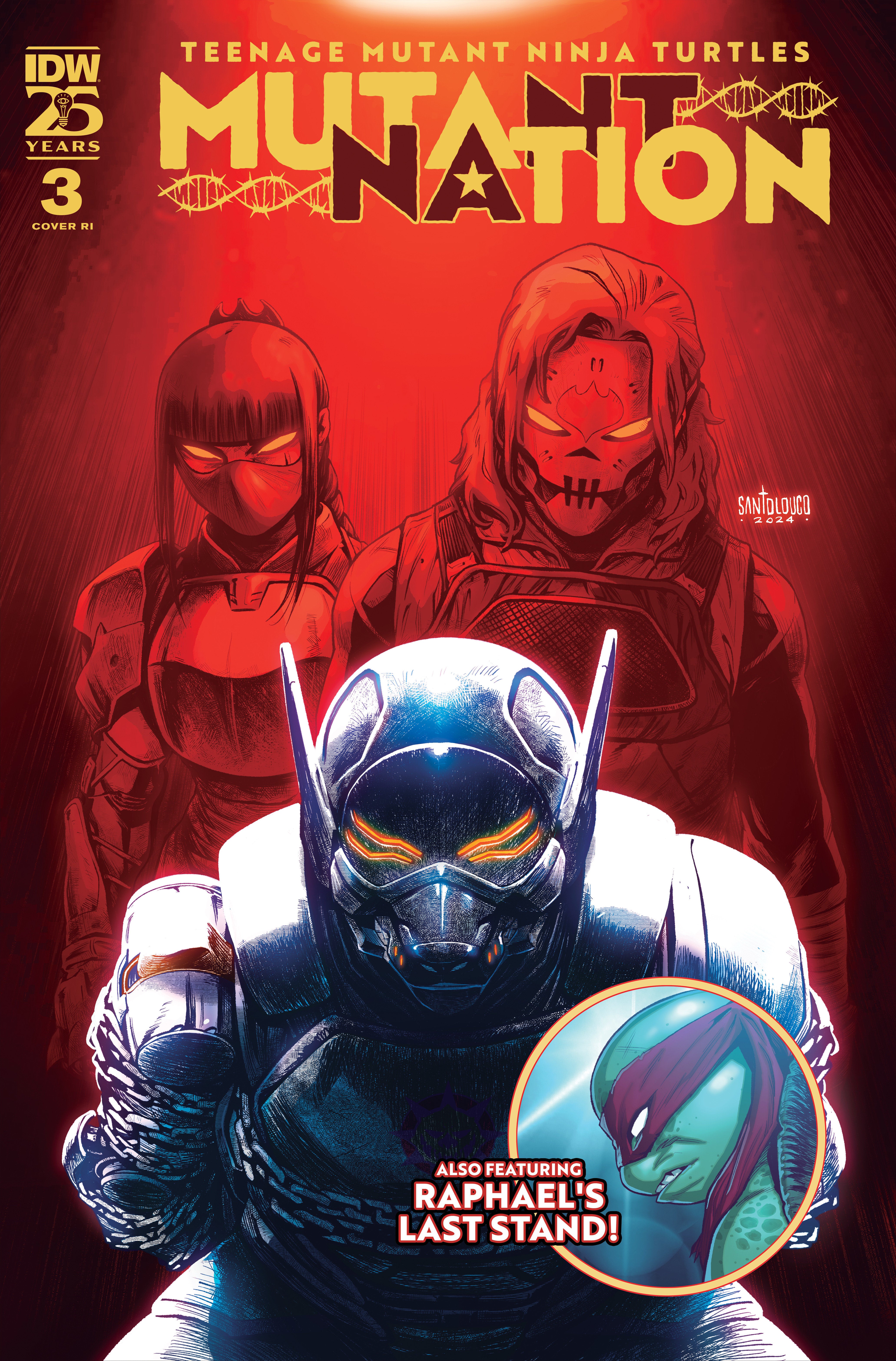 Teenage Mutant Ninja Turtles Mutant Nation #3 10 Copy Santolouco | Odin's Place