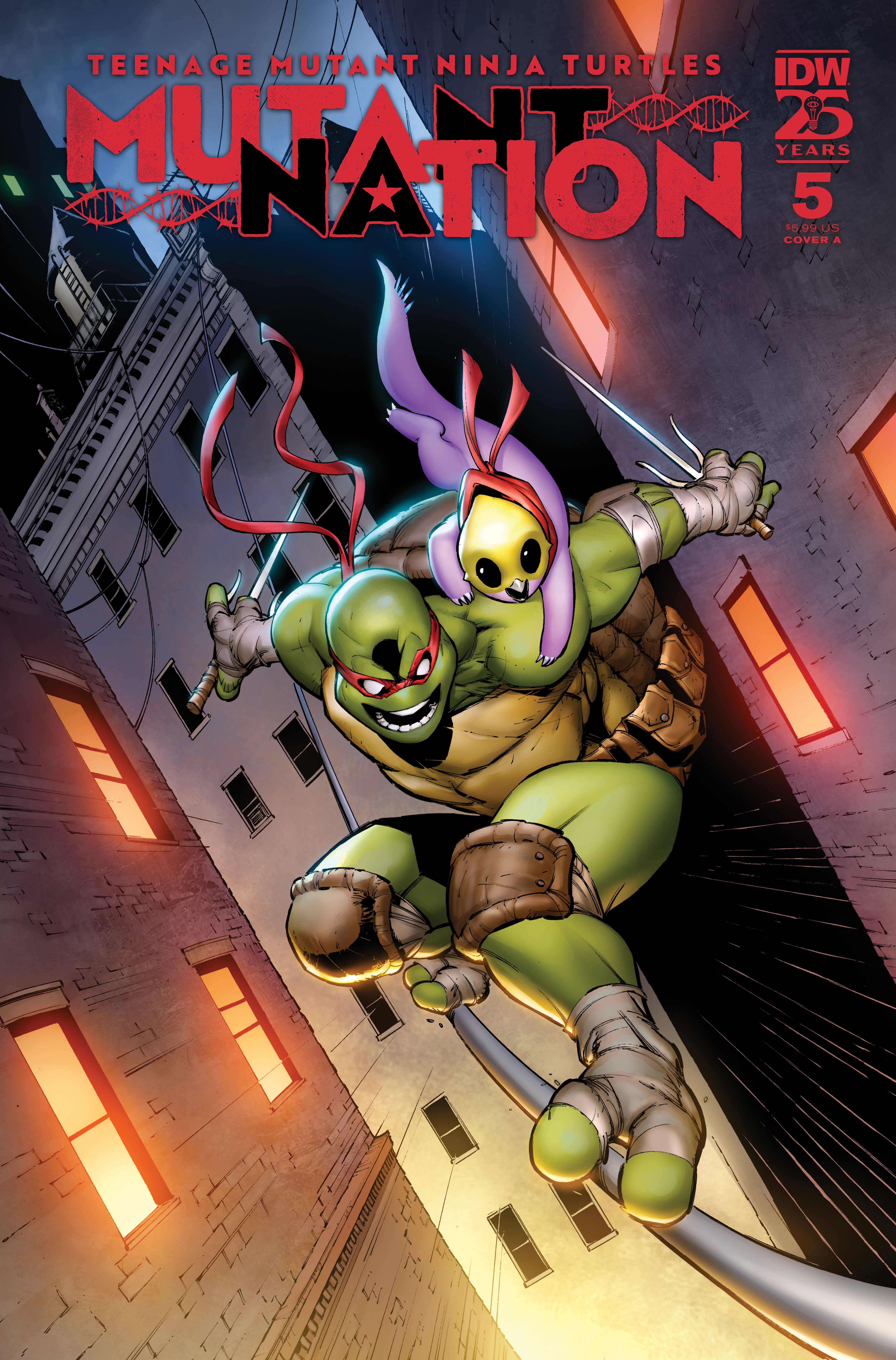 Teenage Mutant Ninja Turtles Mutant Nation #5 Cover A Dunbar | Odin's Place