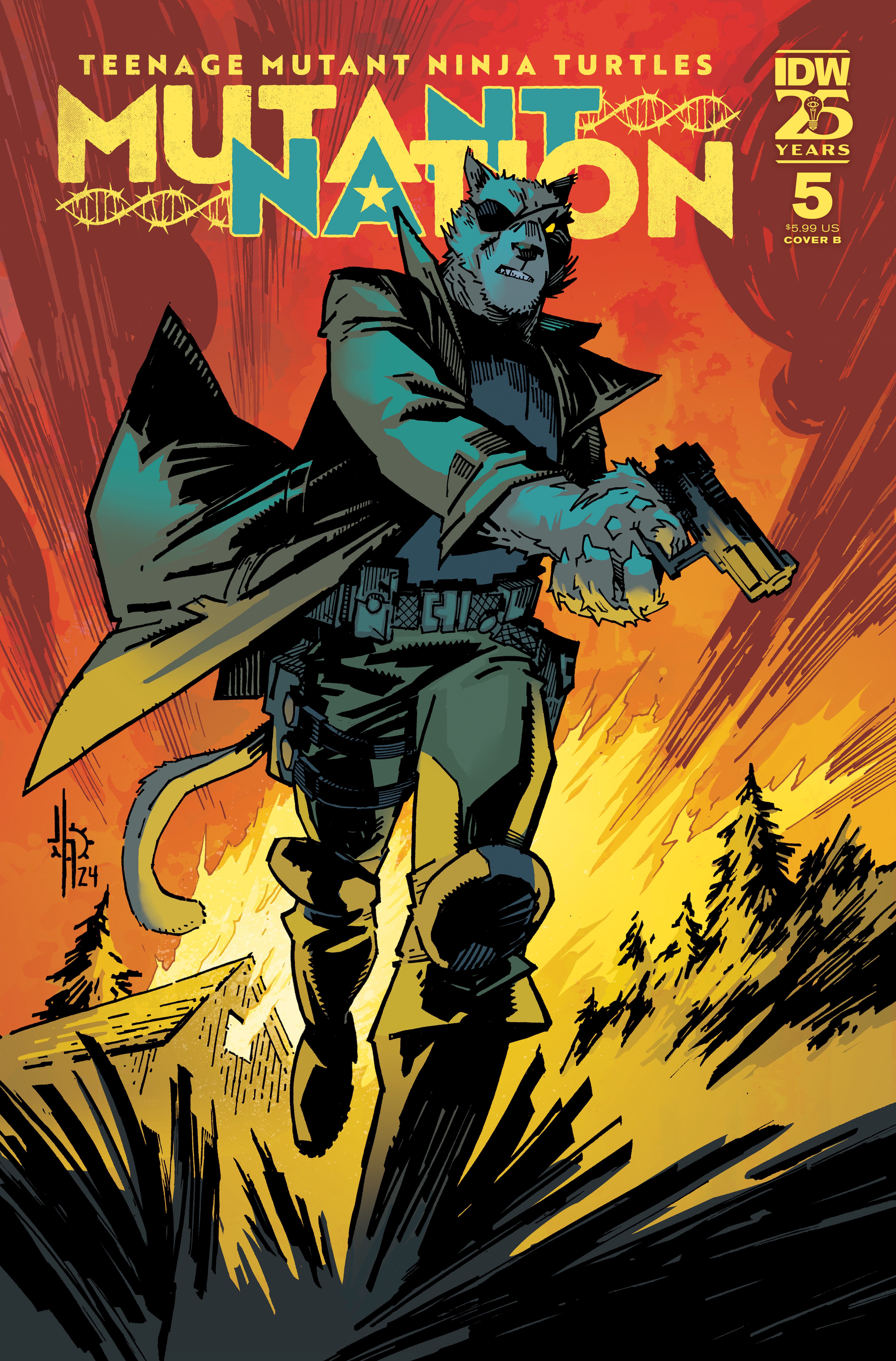 Teenage Mutant Ninja Turtles Mutant Nation #5 Cover B Howard | Odin's Place
