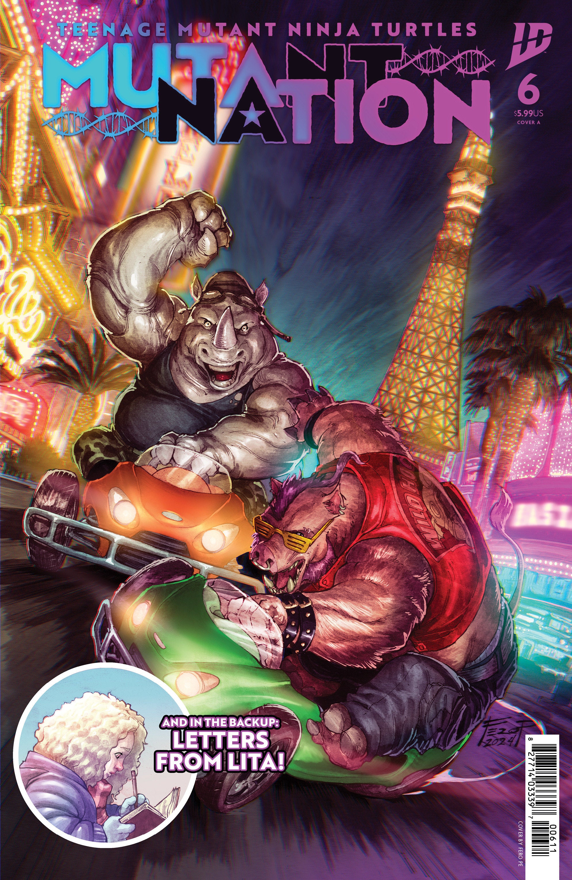 Teenage Mutant Ninja Turtles: Mutant Nation #6 Cover A (Pe) | Odin's Place