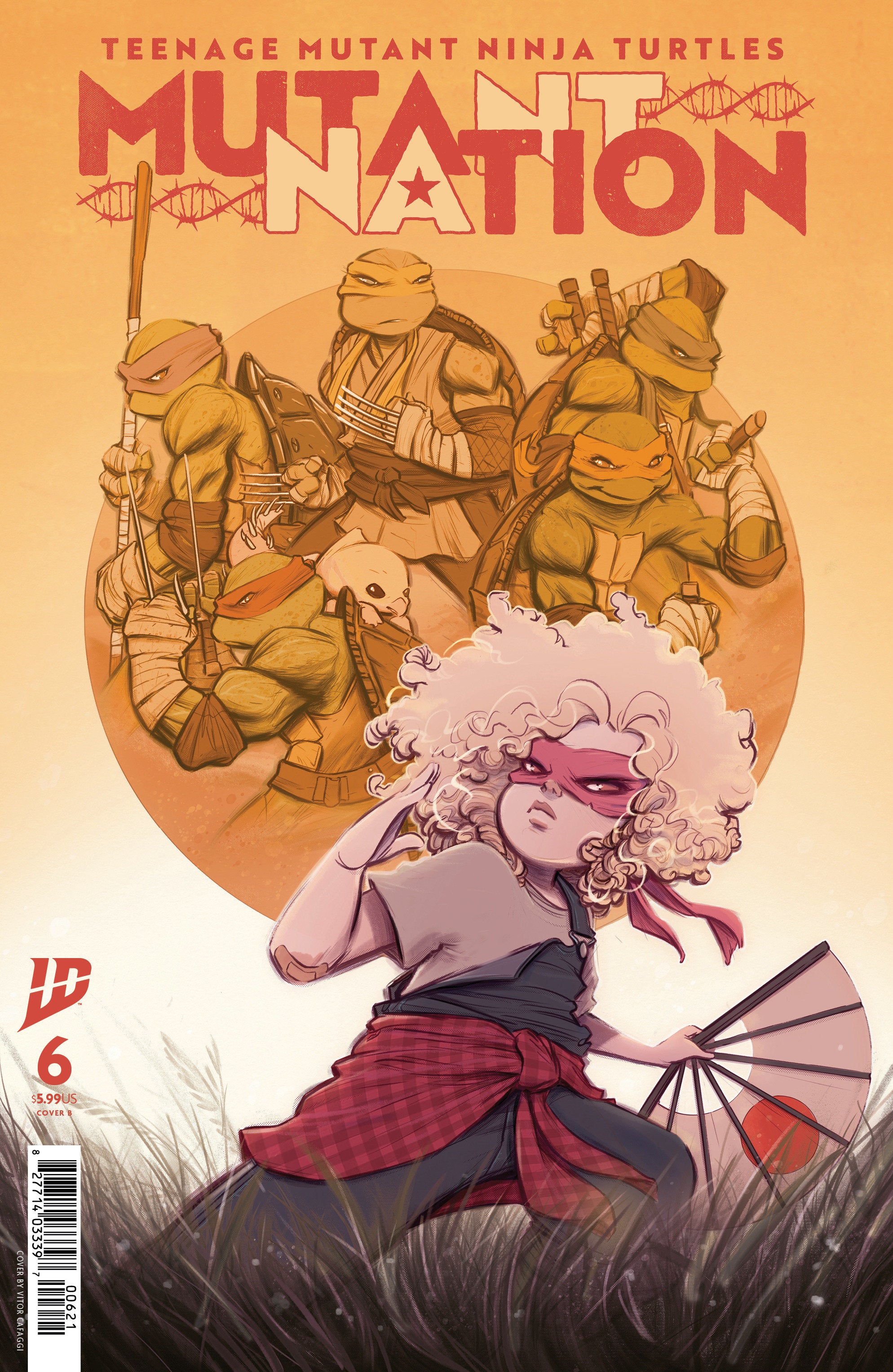 Teenage Mutant Ninja Turtles: Mutant Nation #6 Variant B (Cafaggi) | Odin's Place