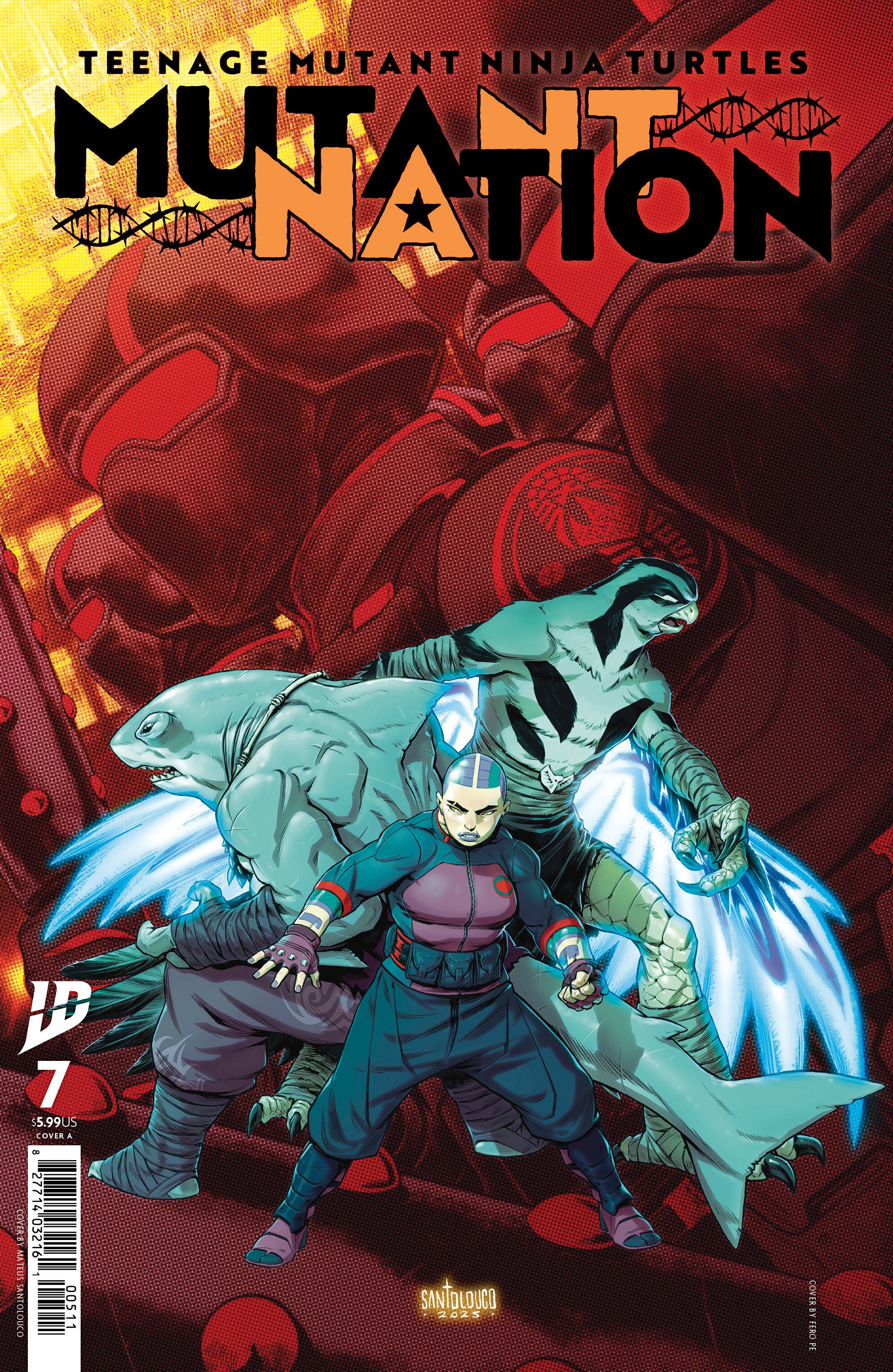 Teenage Mutant Ninja Turtles: Mutant Nation #7 Cover A (Santolouco) | Odin's Place