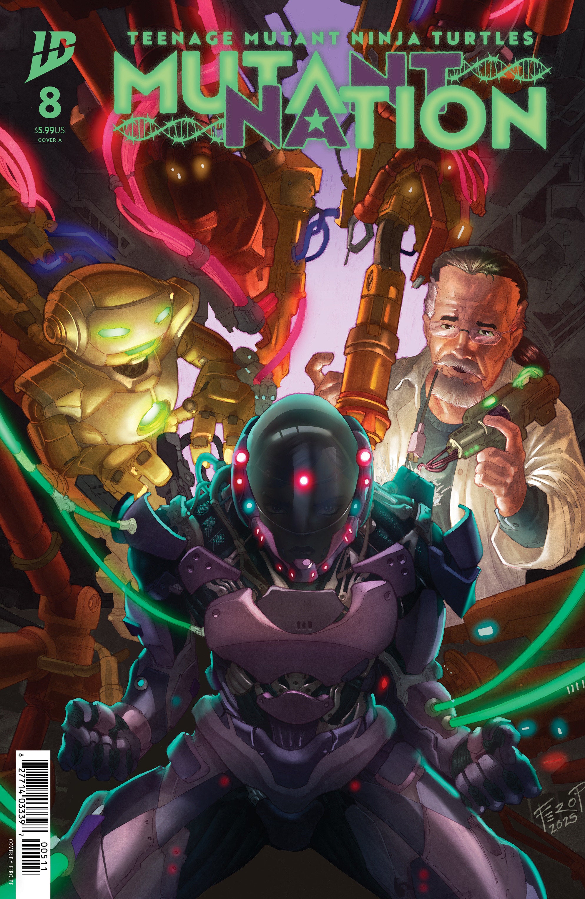 Teenage Mutant Ninja Turtles: Mutant Nation #8 Cover A (Pe) | Odin's Place