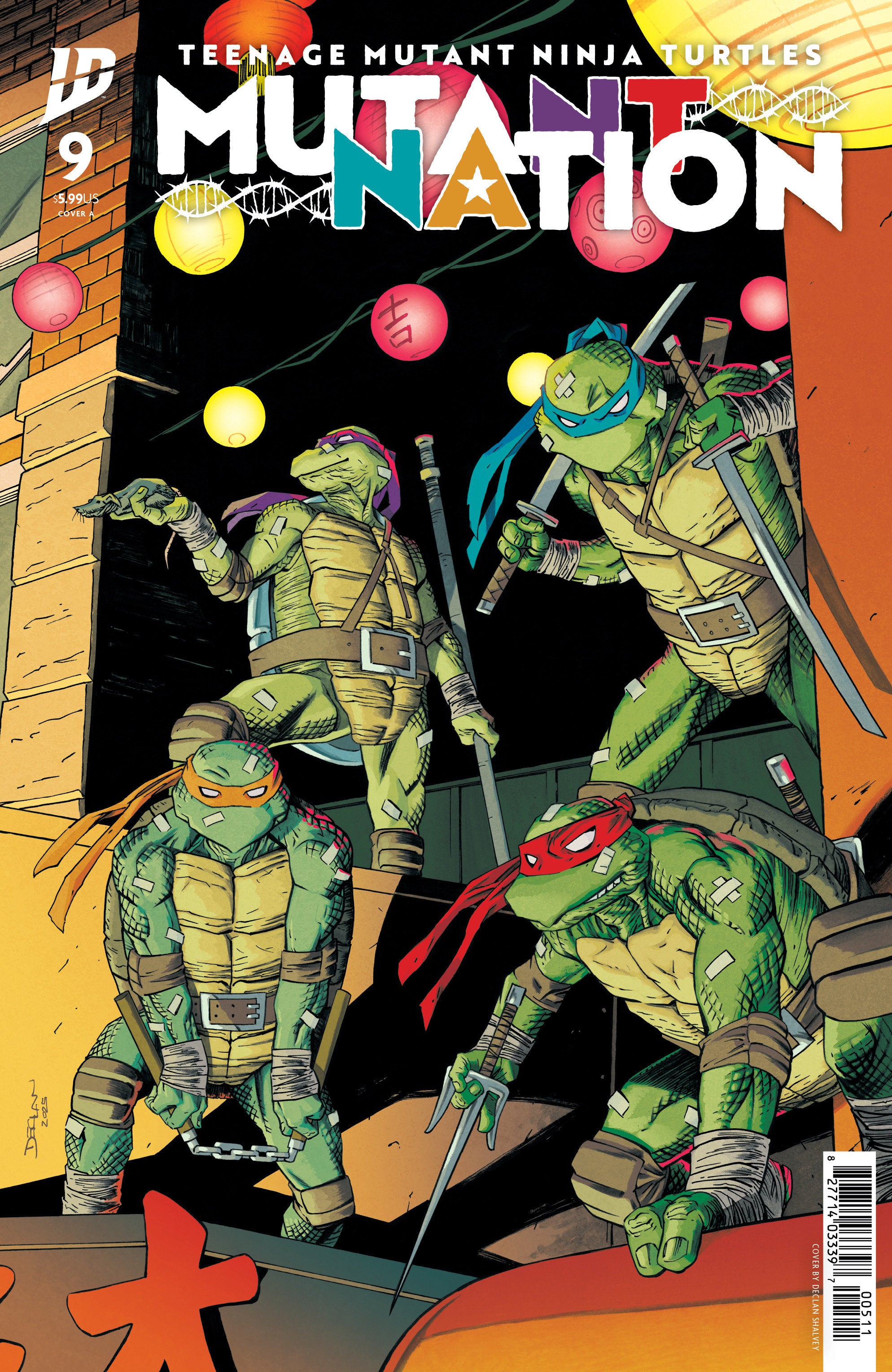 Teenage Mutant Ninja Turtles: Mutant Nation #9 Cover A (Shalvey) | Odin's Place