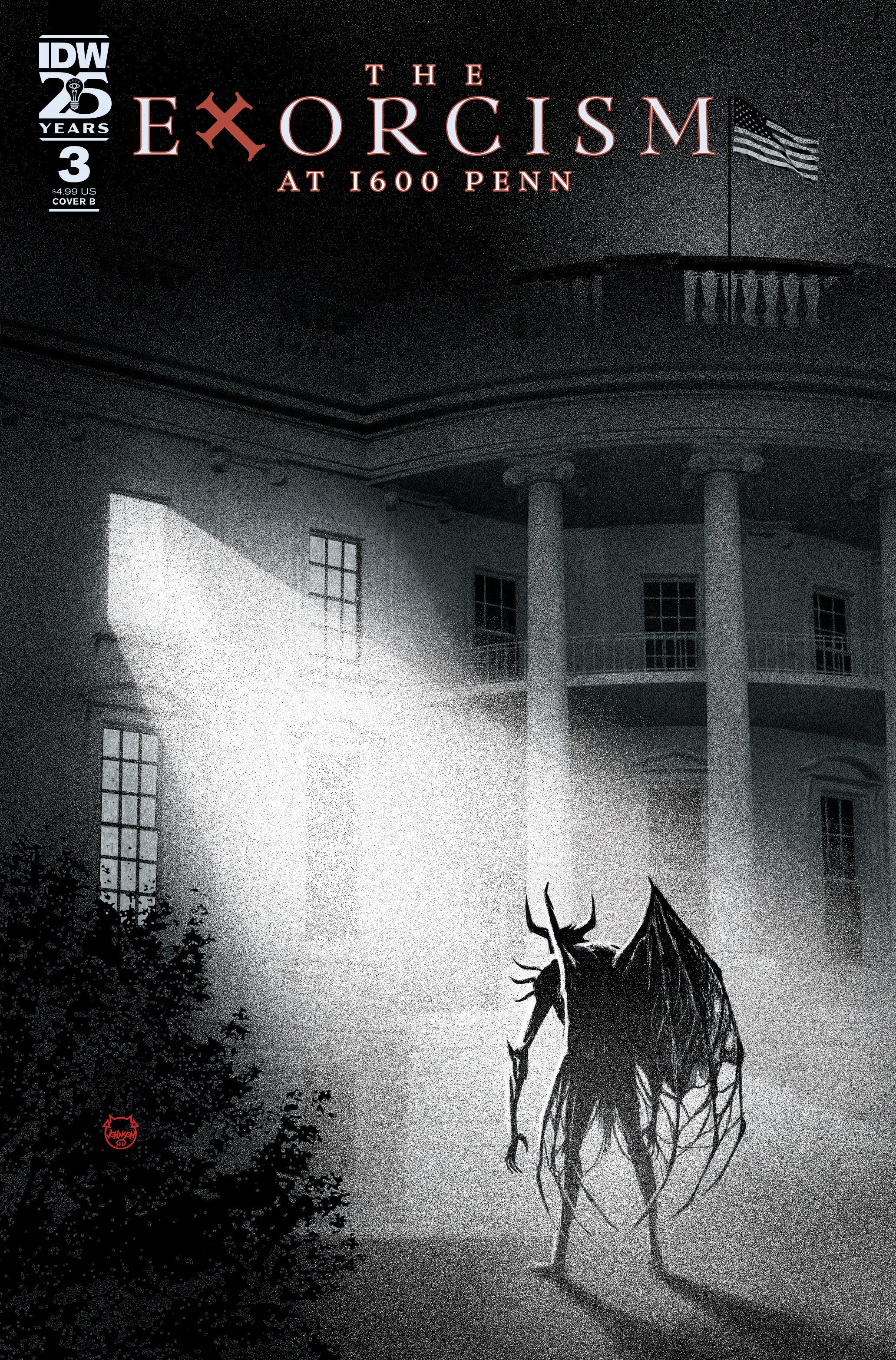 Exorcism At 1600 Penn #3 Cover B Johnson (Mature) | Odin's Place