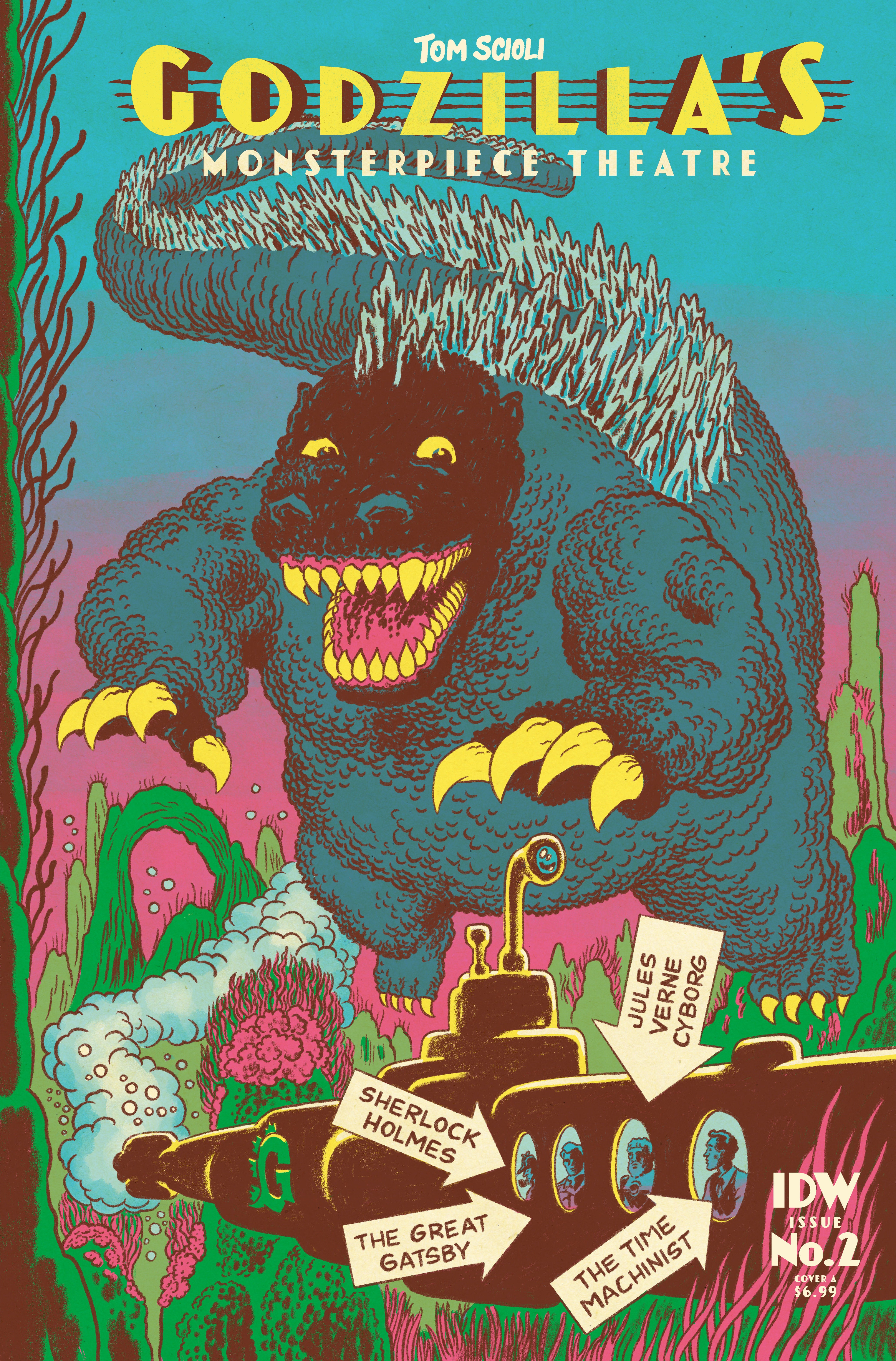 Godzilla’S Monsterpiece Theatre #2 Cover A (Scioli) | Odin's Place